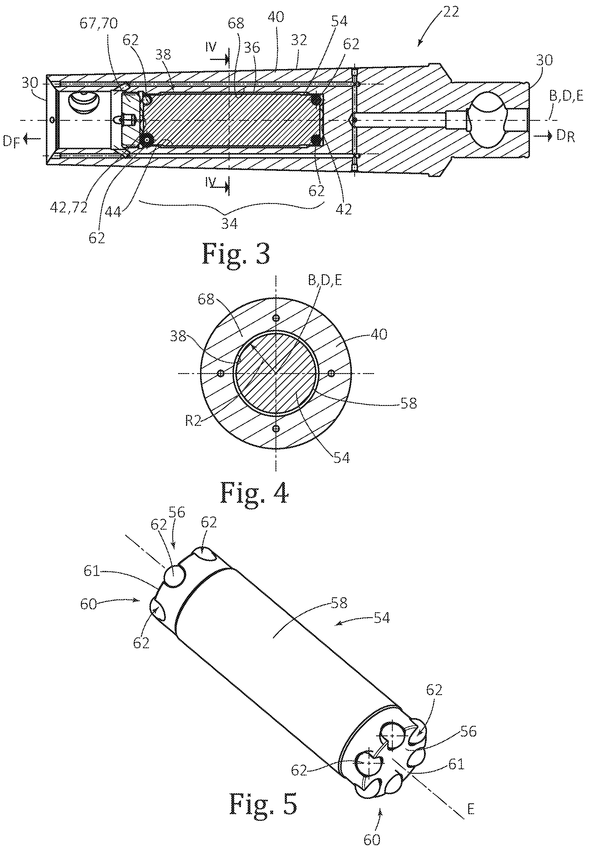 Patent US12103091 Figure 2 – Tool holder having anti-vibration arrangement and cutting tool provided with tool holder