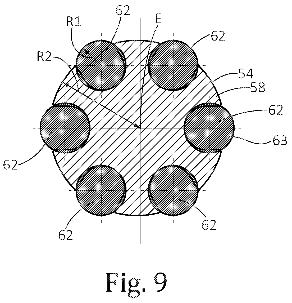 Patent US12103091 Figure 4 – Tool holder having anti-vibration arrangement and cutting tool provided with tool holder