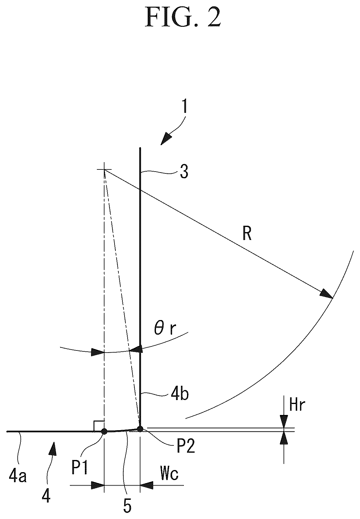 Patent US12103093 Figure 2 – Radius endmill and machine tool using the same, and designing method and machining method of radius endmill
