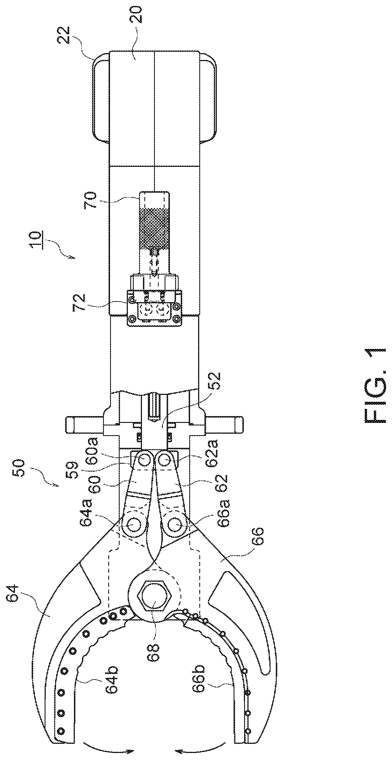 Patent US12103094 — Hydraulic actuation device — Figure 1