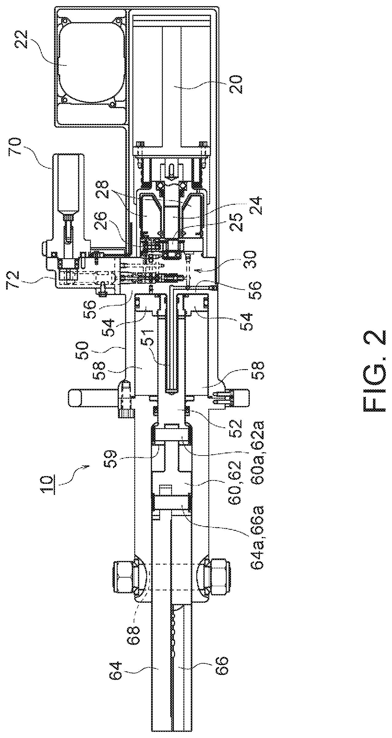 Patent US12103094 Figure 2 – Hydraulic actuation device