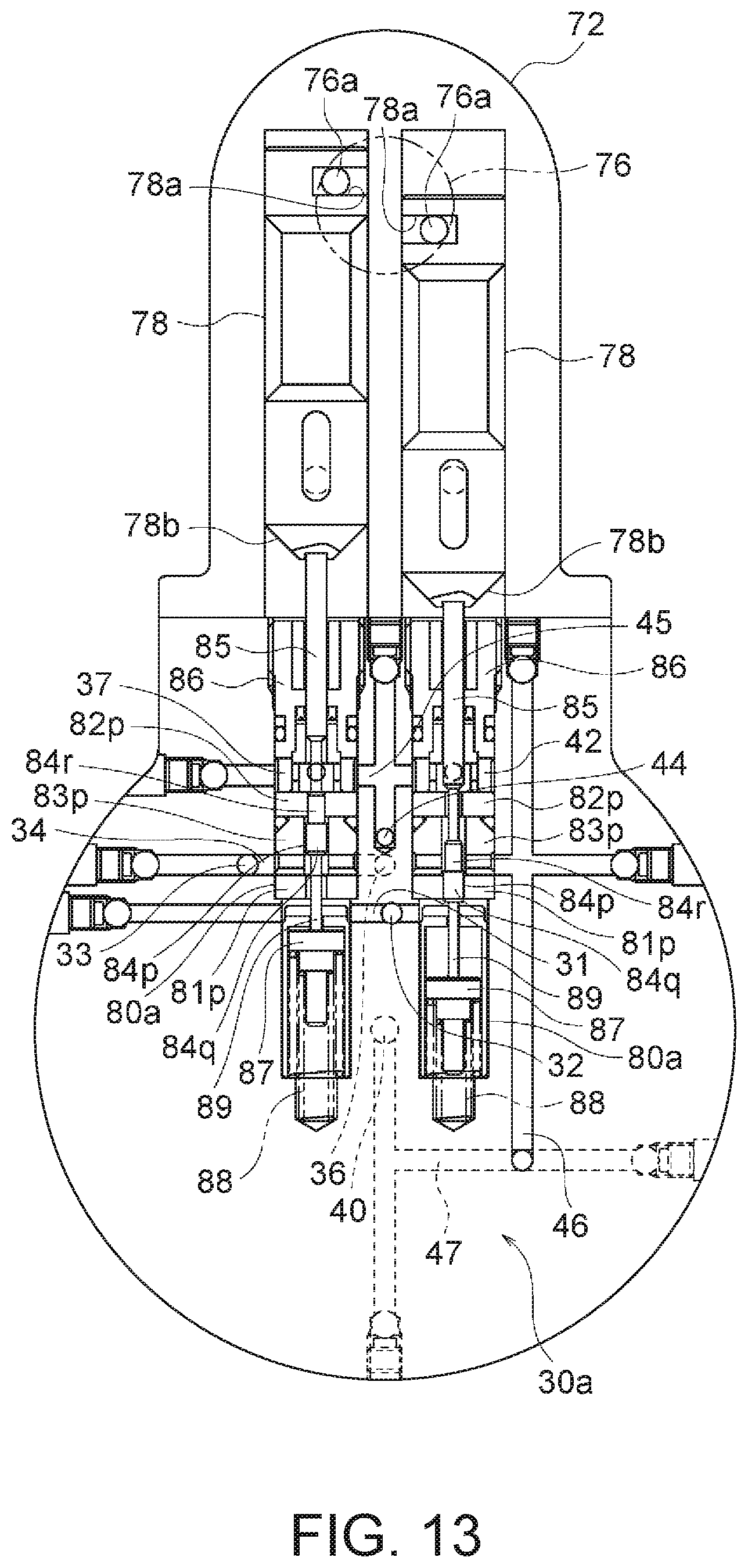 Patent US12103094 Figure 12 – Hydraulic actuation device