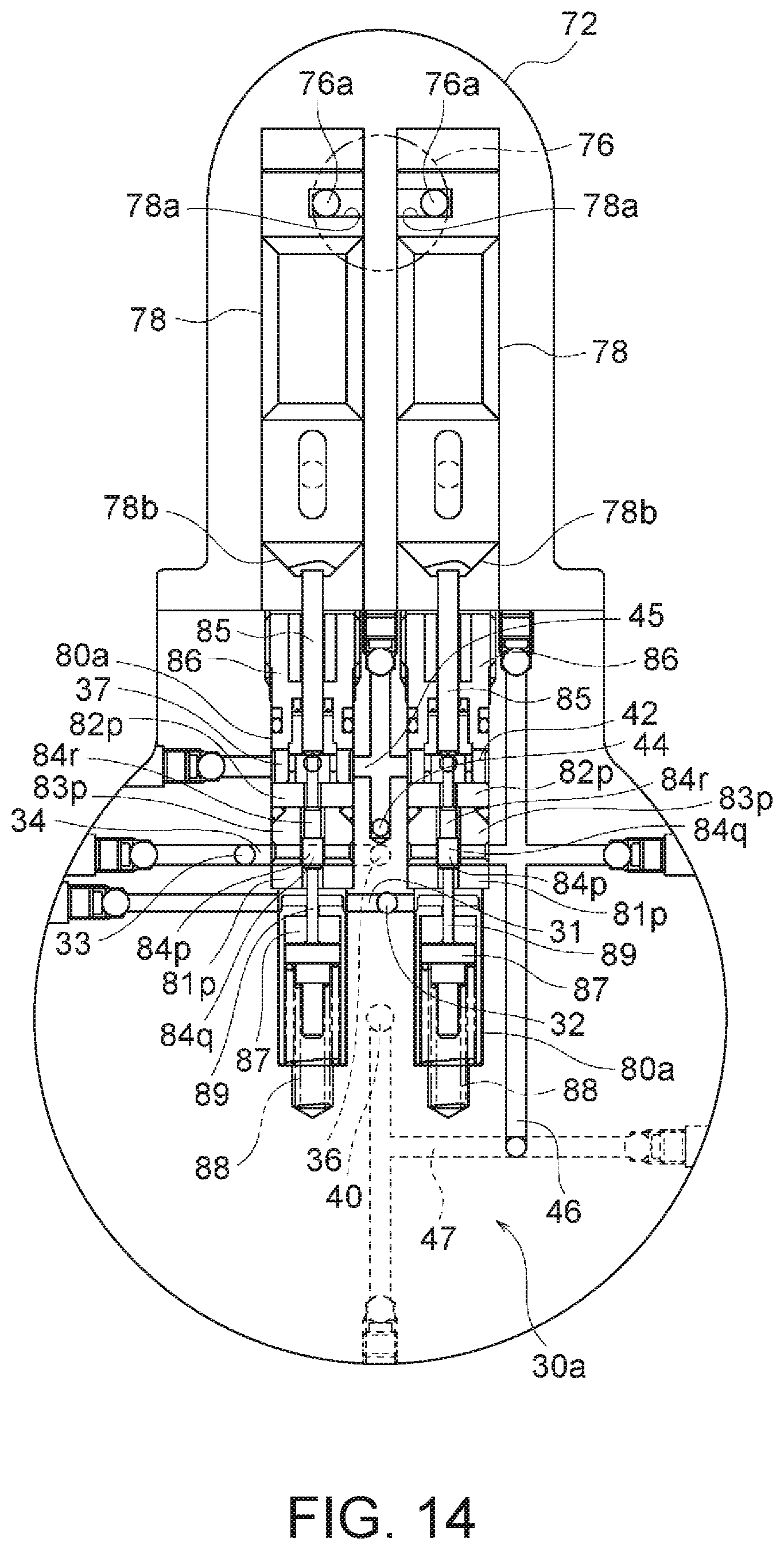 Patent US12103094 Figure 13 – Hydraulic actuation device