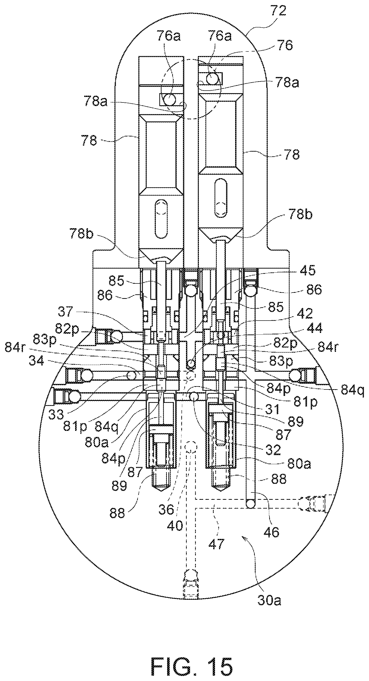 Patent US12103094 Figure 14 – Hydraulic actuation device