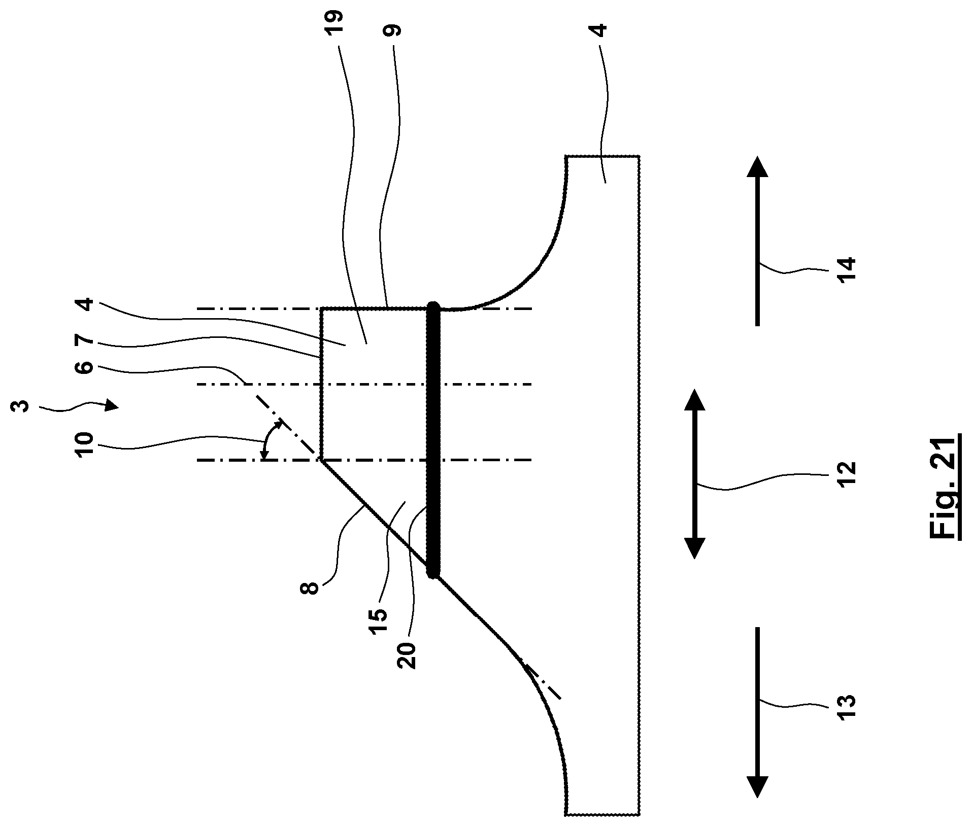 Patent US12103096 Figure 20 – Machining tool having asymmetrical teeth having cutting particles