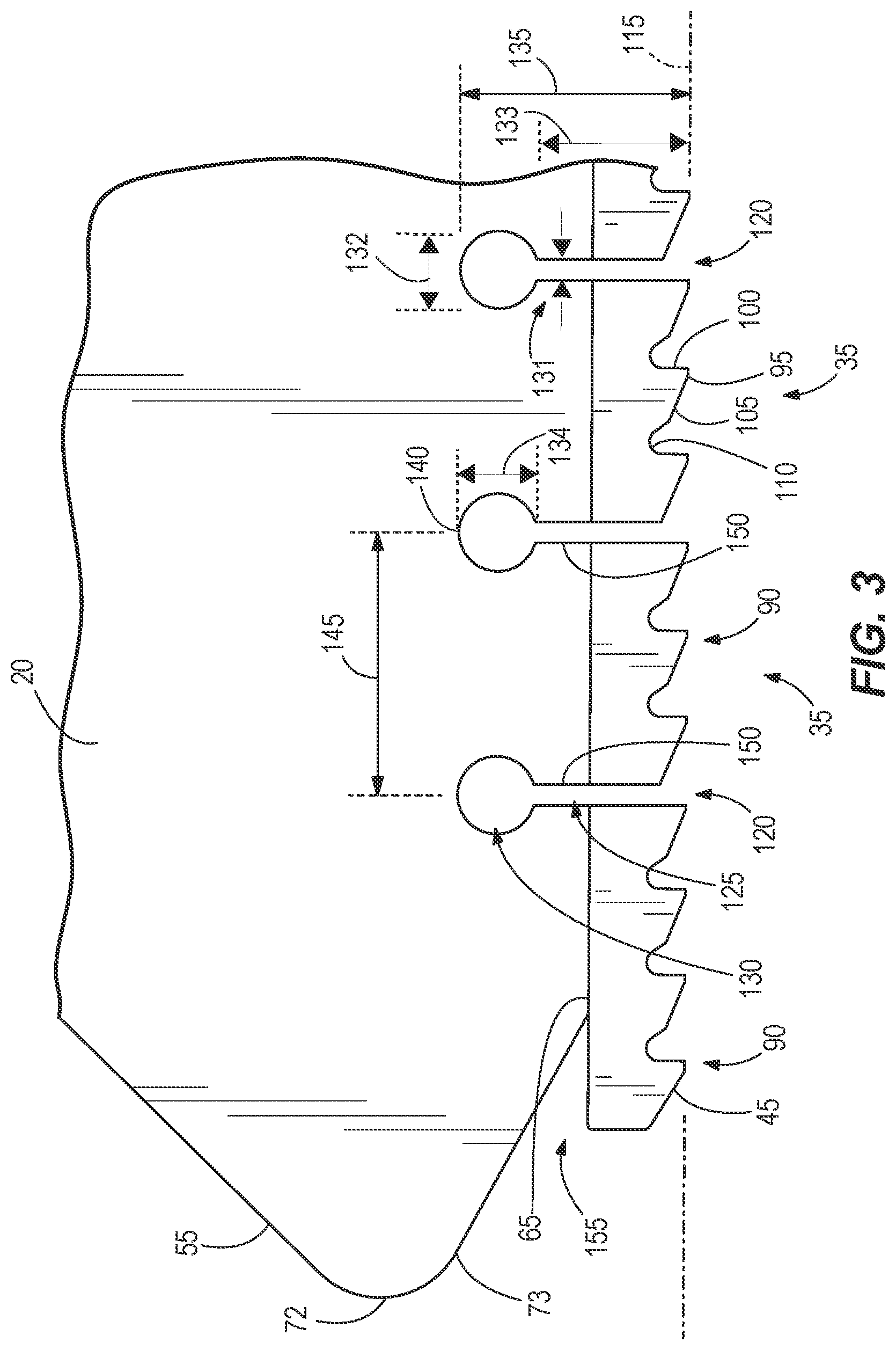 Patent US12103097 Figure 2 – Saw blade