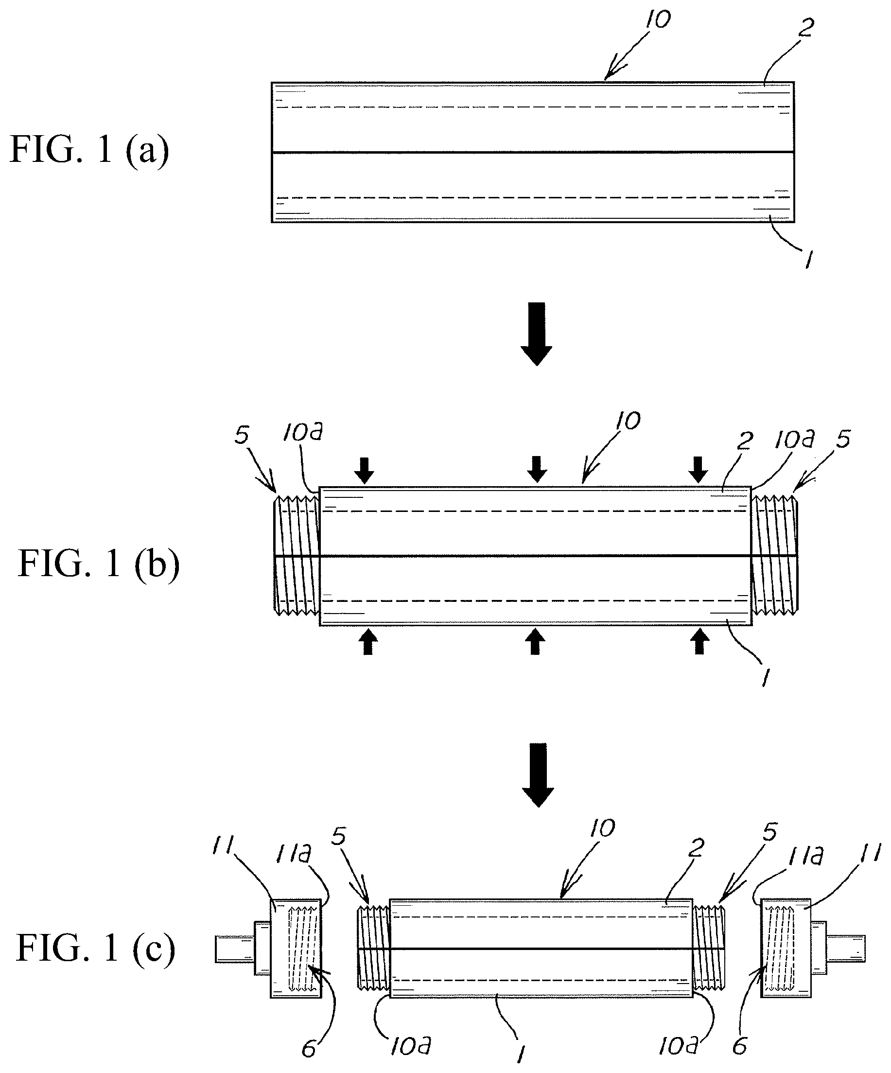 Patent US12103100 — Method for manufacturing shaft — Figure 1