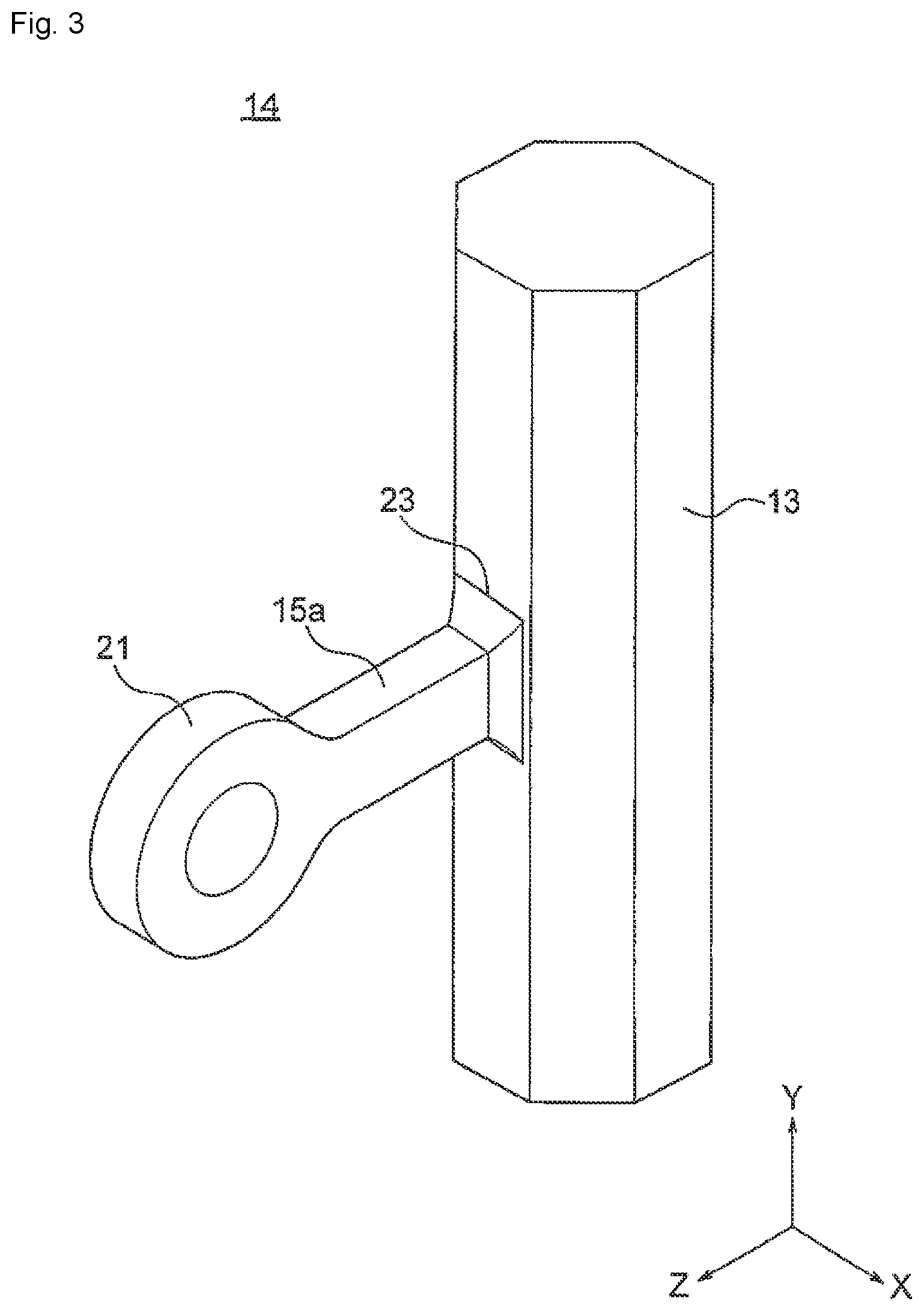 Patent US12103101 Figure 3 – Vibration conversion apparatus with flexural resonator portions