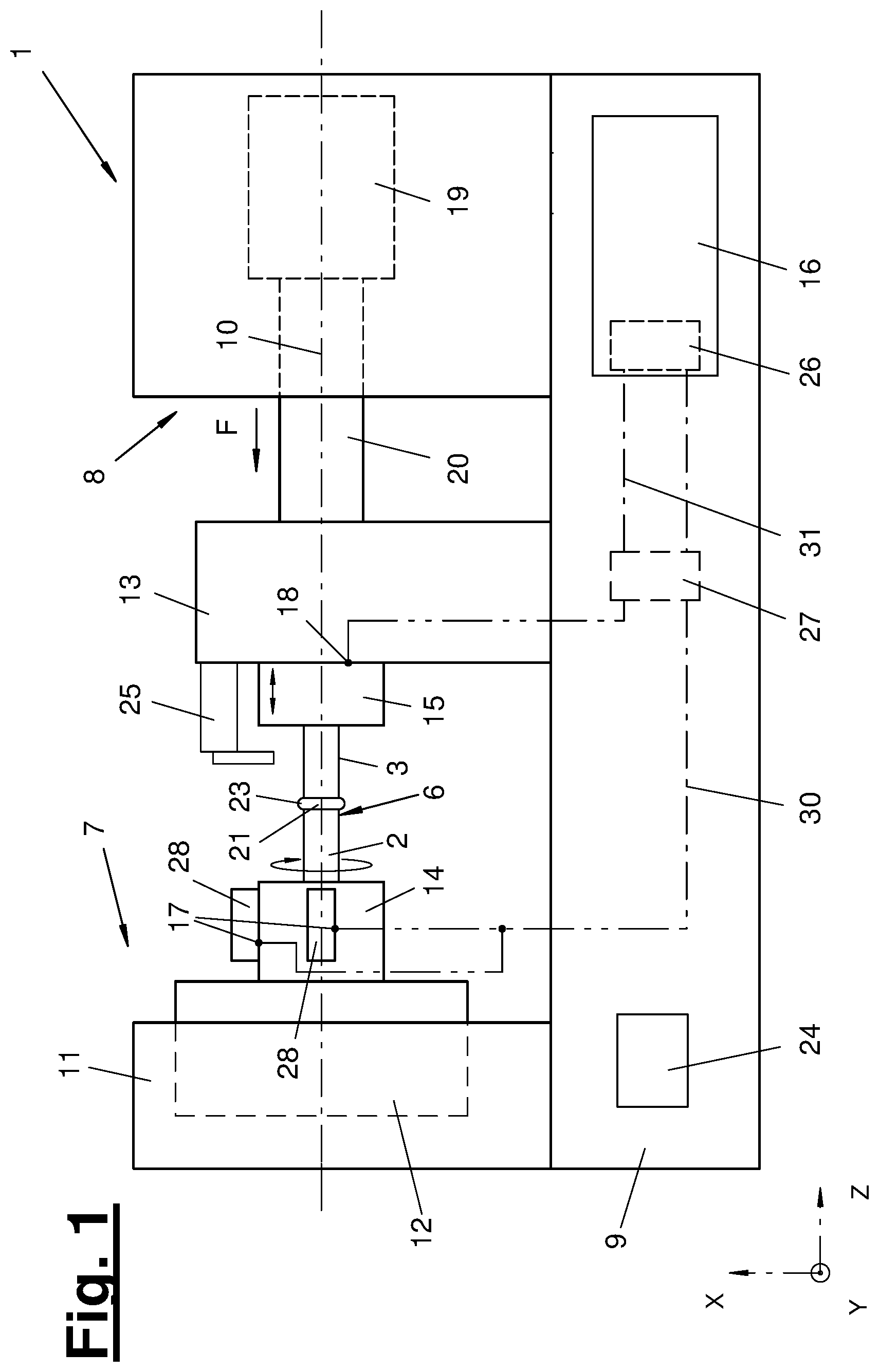 Patent US12103102 Figure 1 – Method and apparatus for friction current joining
