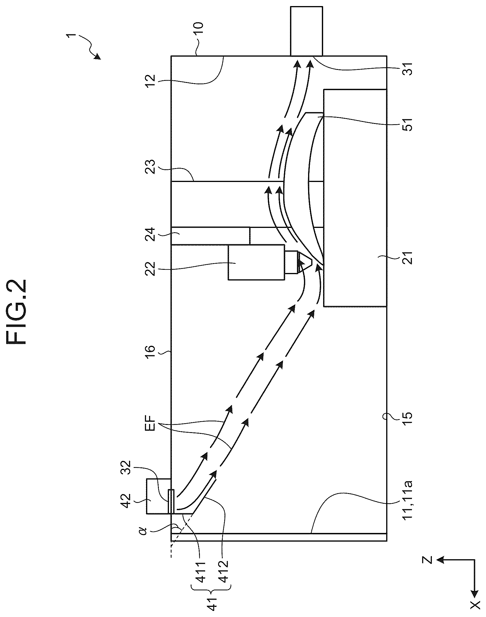 Patent US12103104 Figure 2 – Laser machine