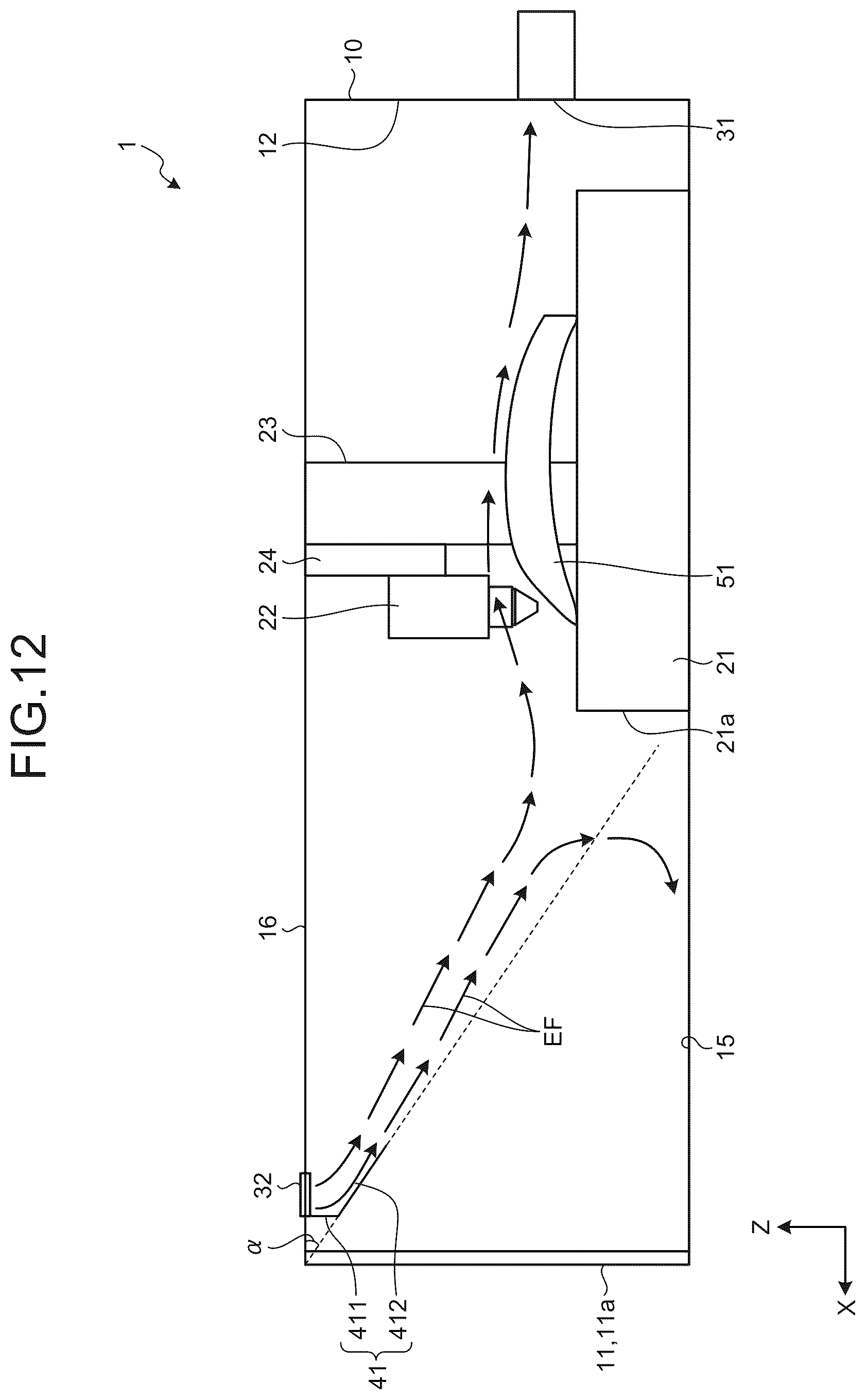 Patent US12103104 Figure 12 – Laser machine