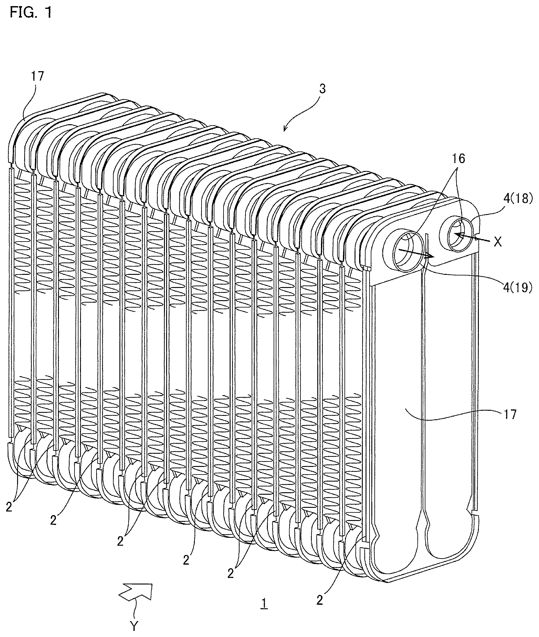 Patent US12103115 Figure 1 – Brazing material, brazing member, heat exchanger, and producing method of brazing member