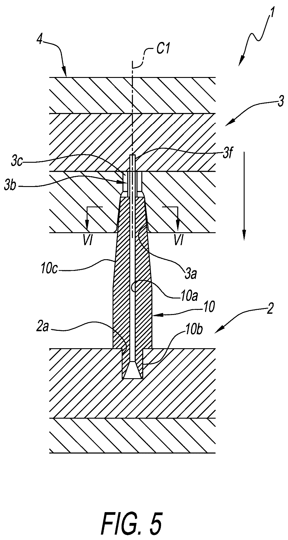 Patent US12103122 Figure 4 – Contact chip regenerating device