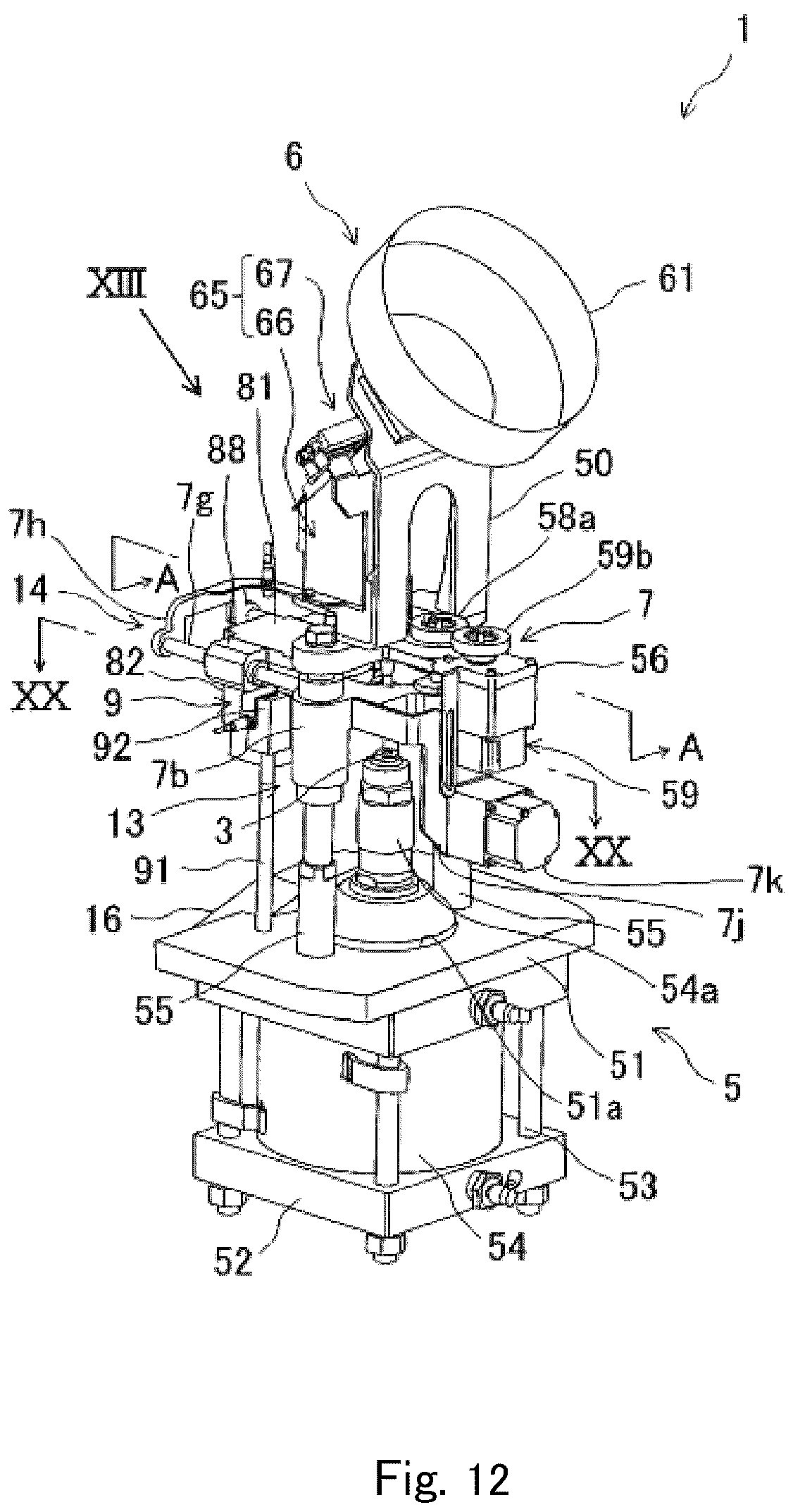 Patent US12103122 Figure 10 – Contact chip regenerating device