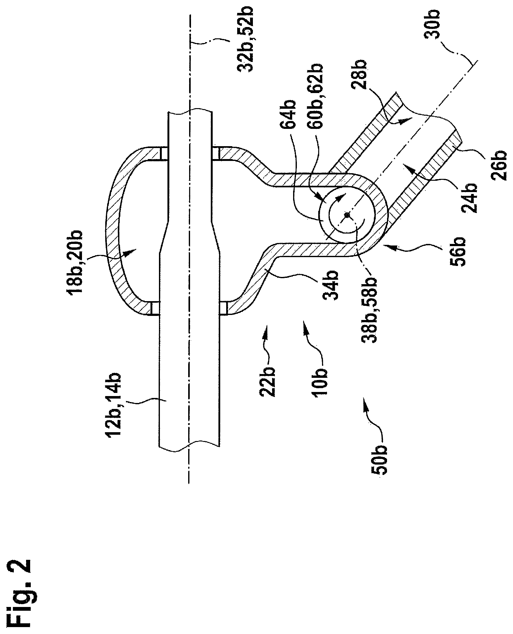 Patent US12103126 Figure 2 – Suction adapter for connecting an insertion tool to a suction apparatus