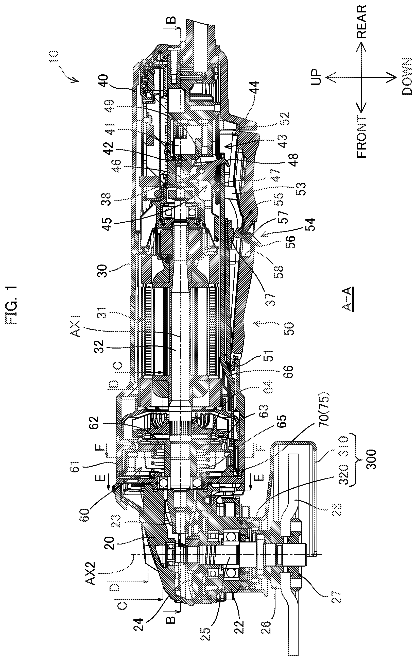 Patent US12103127 Figure 1 – Power tool