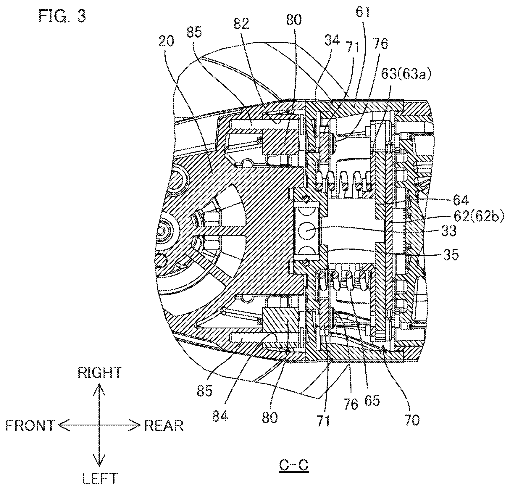 Patent US12103127 Figure 3 – Power tool