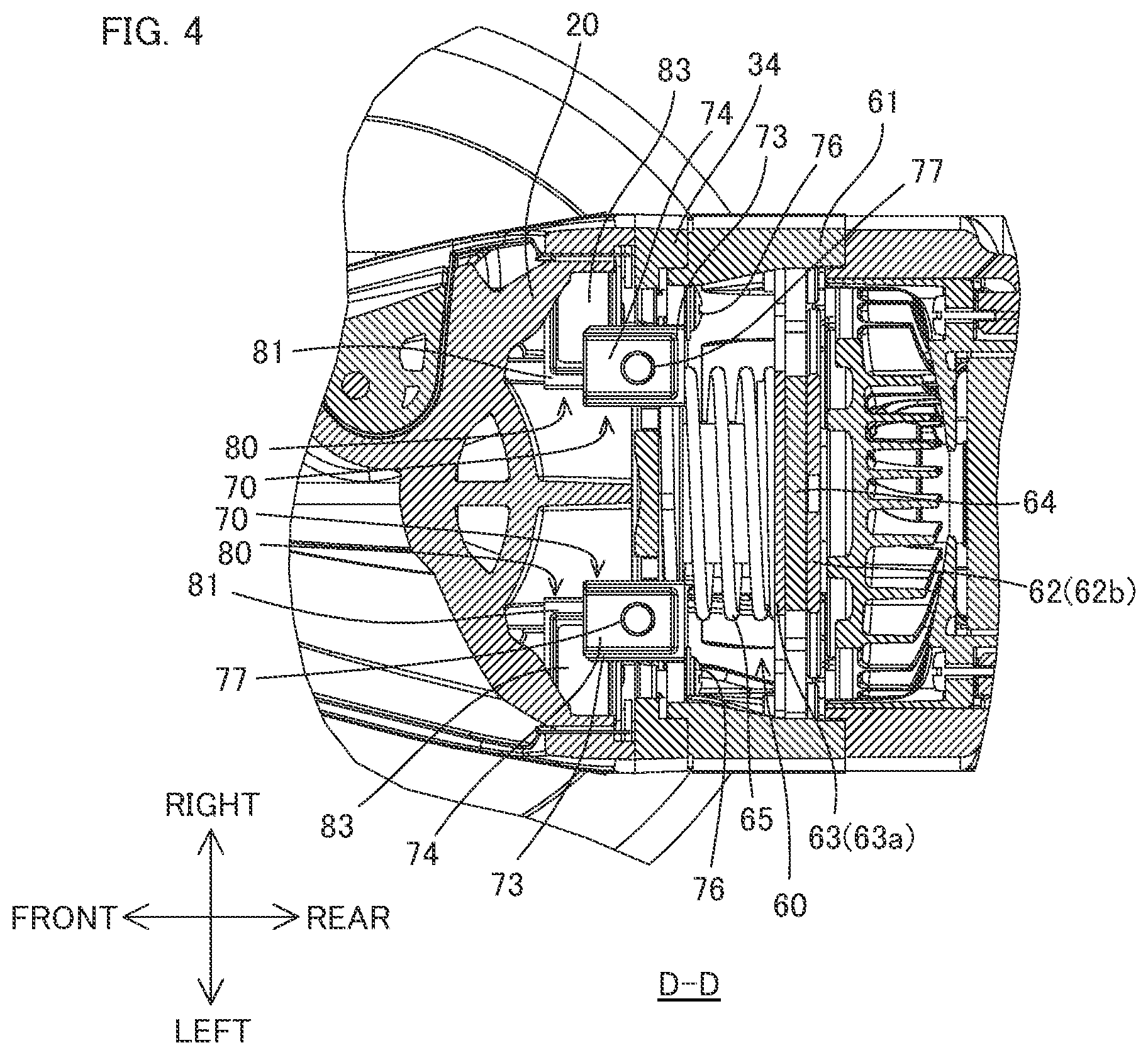 Patent US12103127 Figure 4 – Power tool