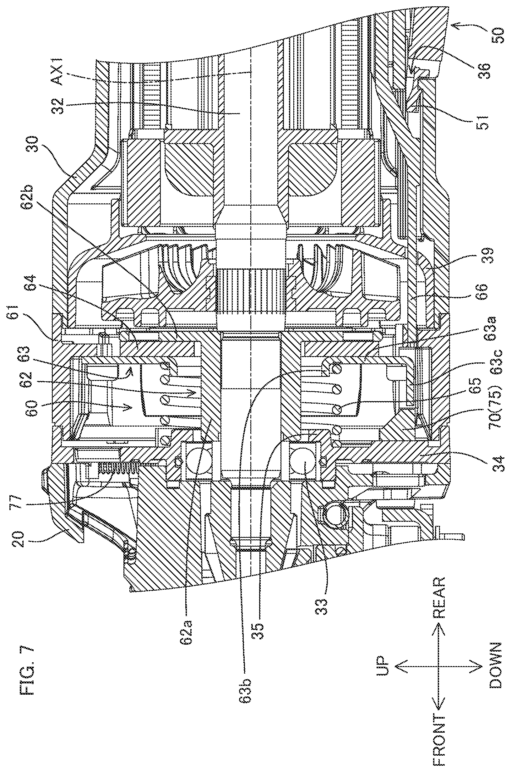 Patent US12103127 Figure 7 – Power tool