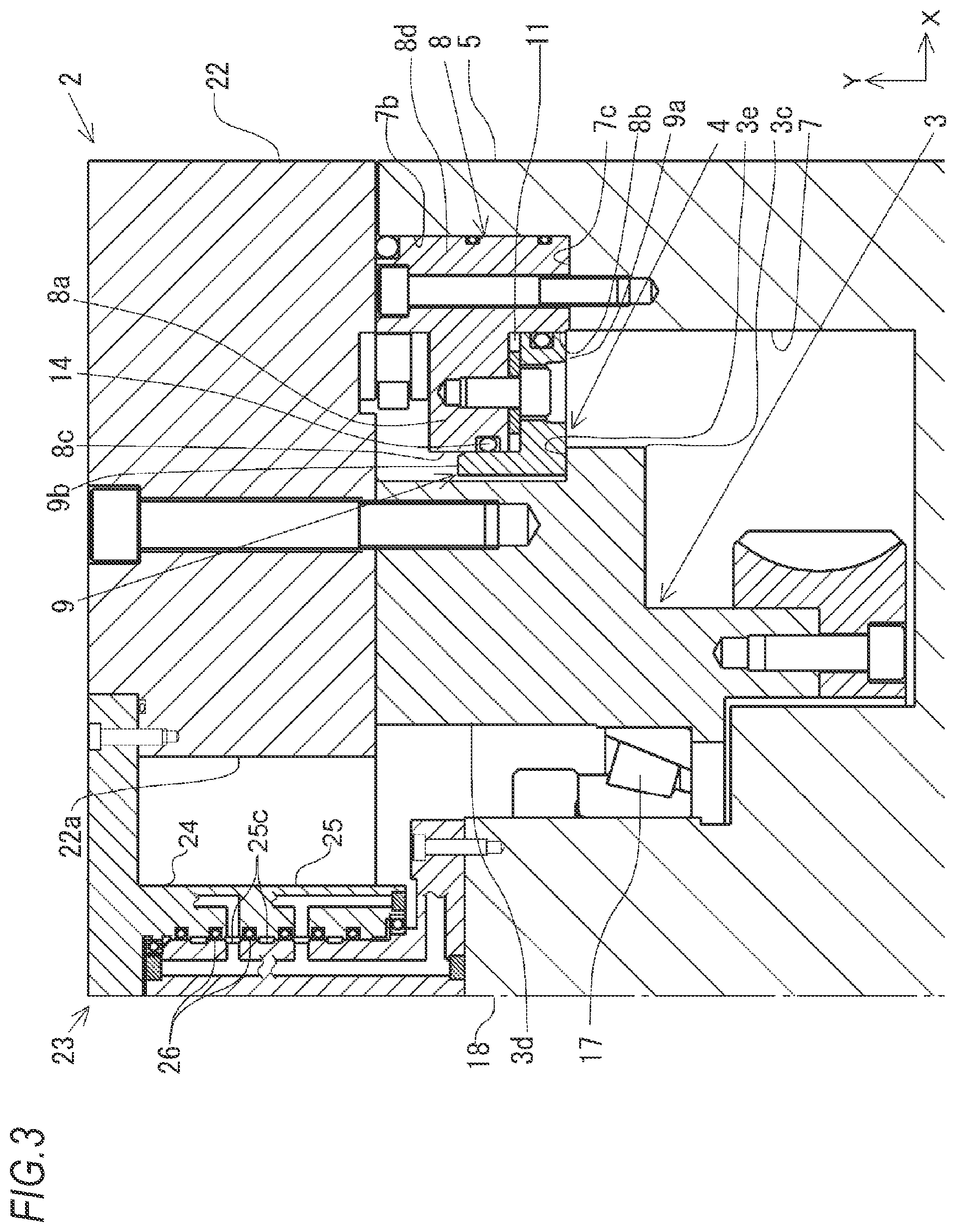 Patent US12103128 Figure 3 – Machine tool