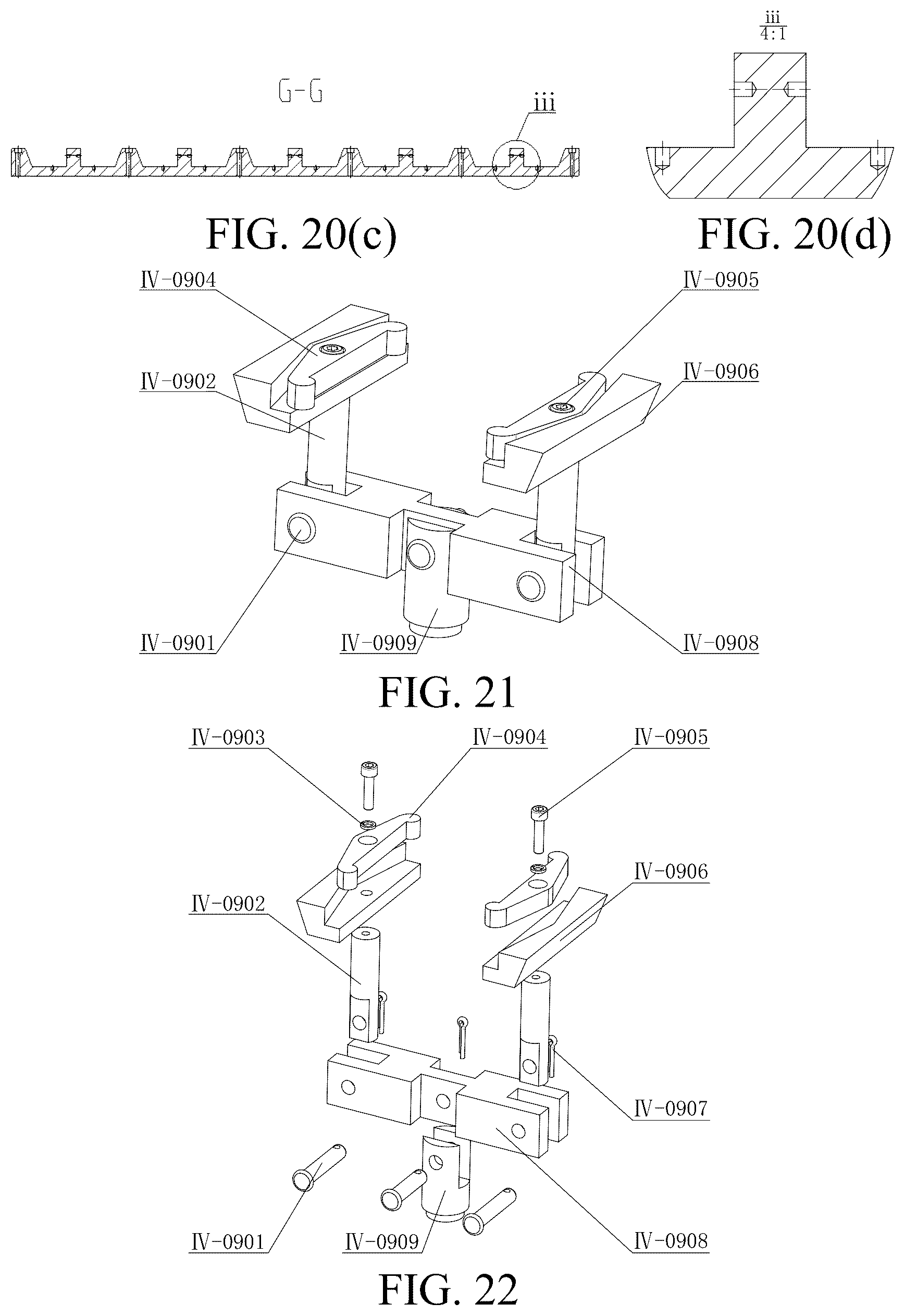 Patent US12103129 Figure 9 – Multi-station self-positioning floating clamping and workpiece automatic flip intelligent fixture system