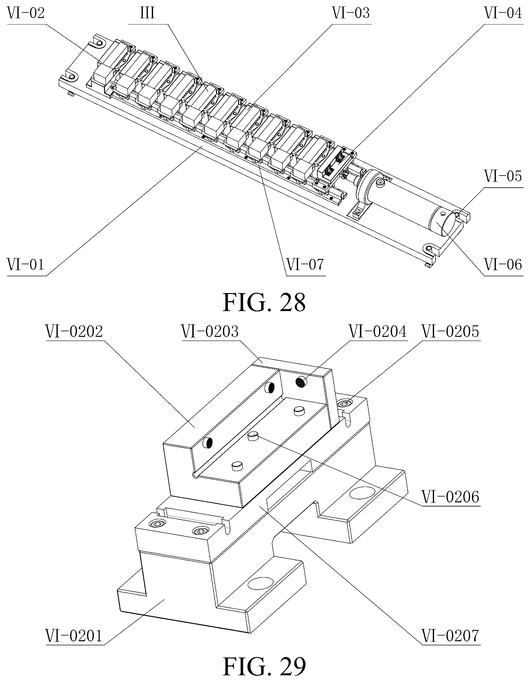 Patent US12103129 Figure 13 – Multi-station self-positioning floating clamping and workpiece automatic flip intelligent fixture system