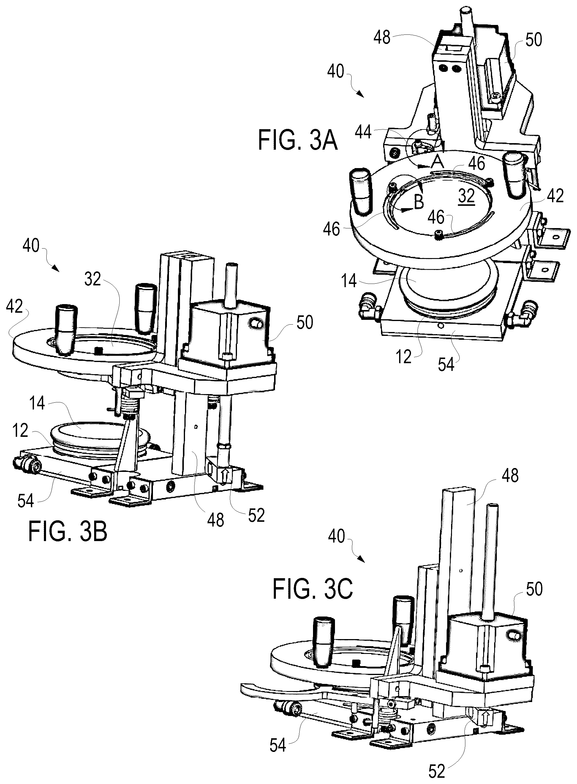 Patent US12103131 Figure 3 – Method of minimal stress inducing ophthalmic lens blocking
