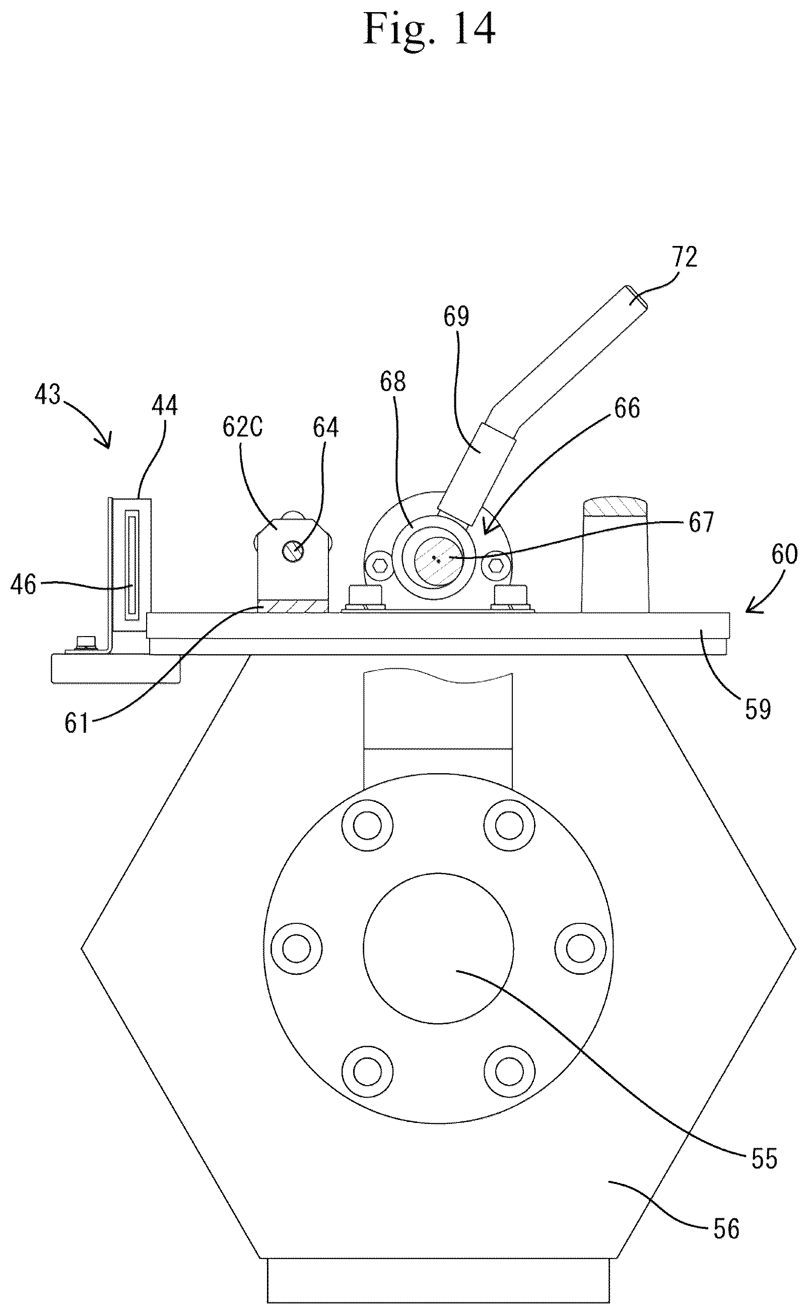 Patent US12103132 Figure 14 – Centrifugal barrel polishing machine and centrifugal barrel polishing method