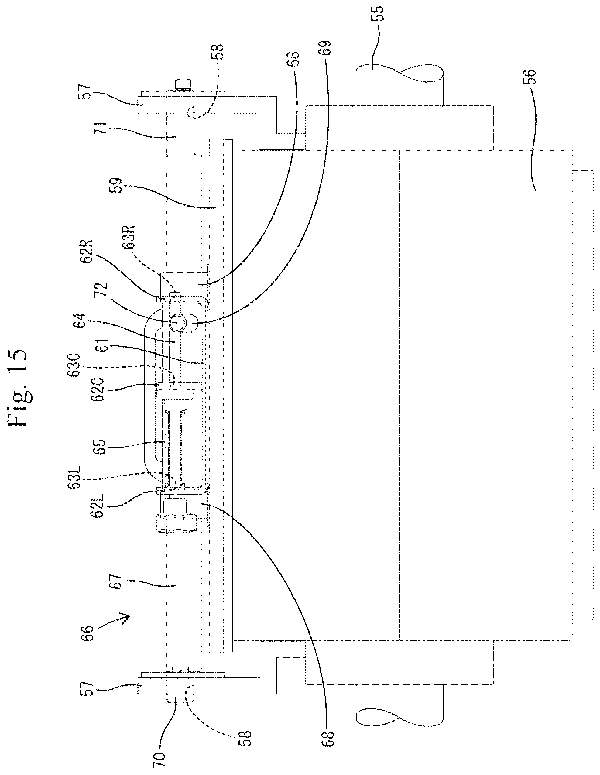 Patent US12103132 Figure 15 – Centrifugal barrel polishing machine and centrifugal barrel polishing method