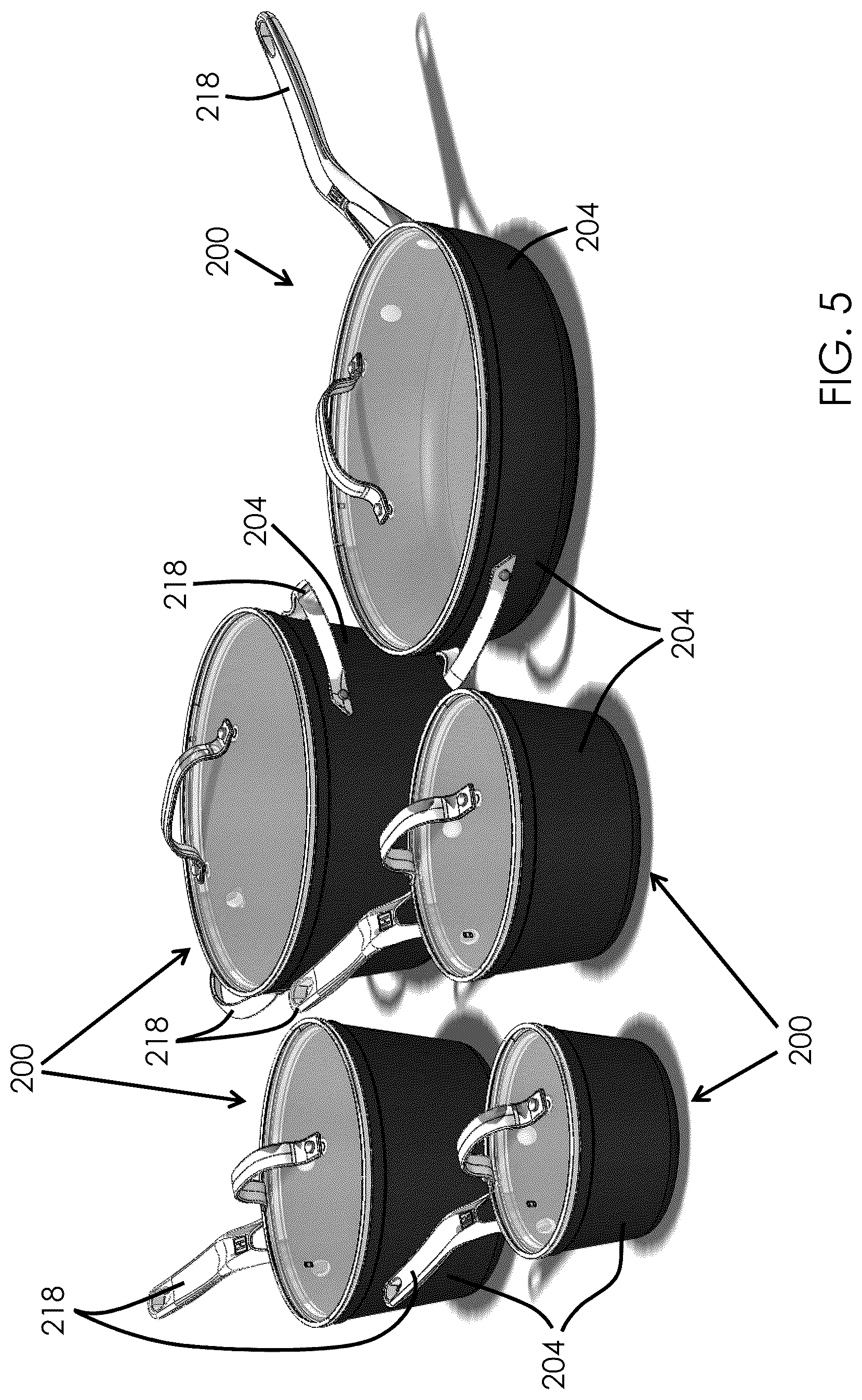 Patent US12103137 Figure 5 – Cooking utensil with non-stick capability