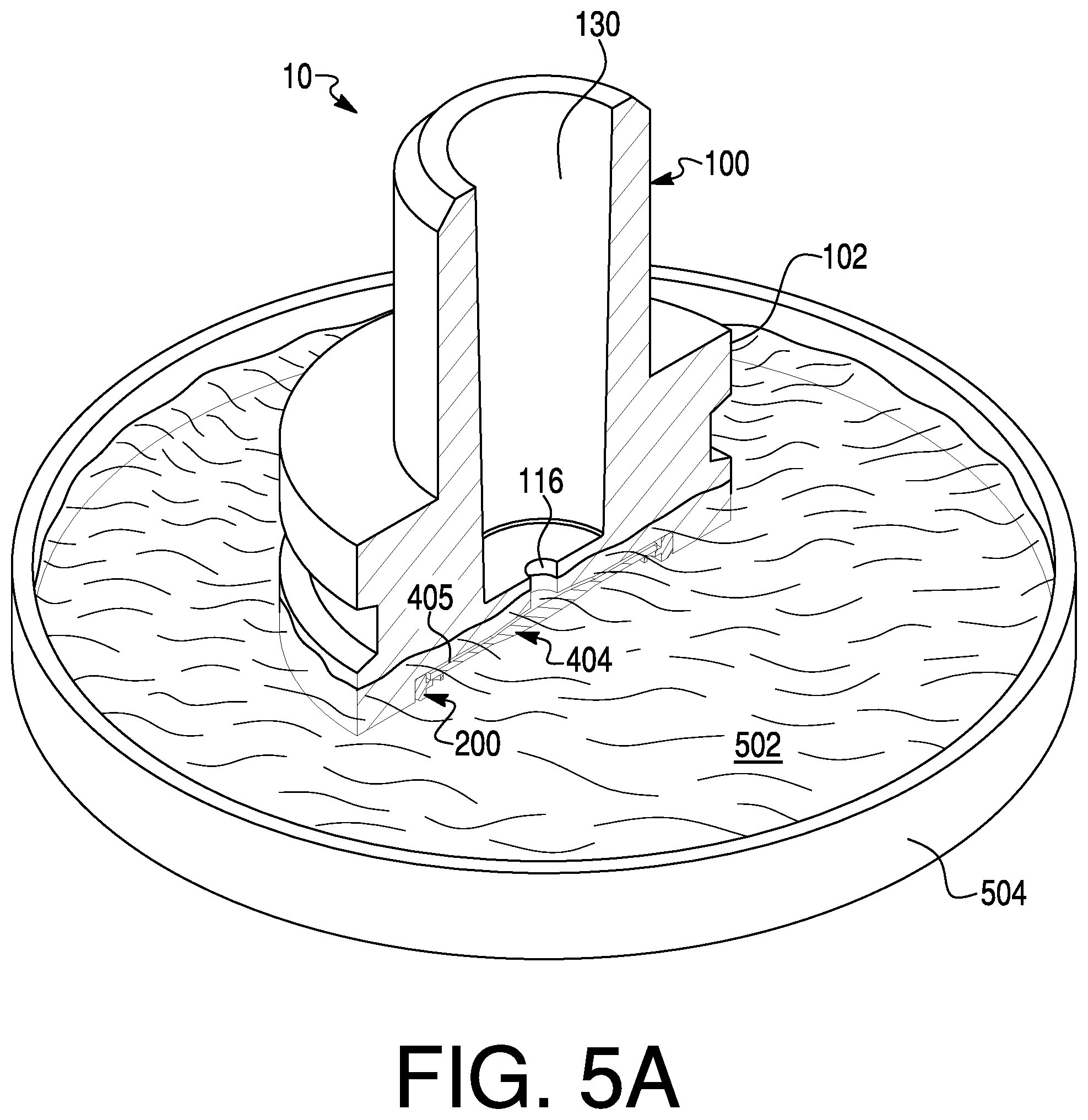 Patent US12103138 Figure 4 – Mandrel for holding a lens blank and method of making a lens using the same