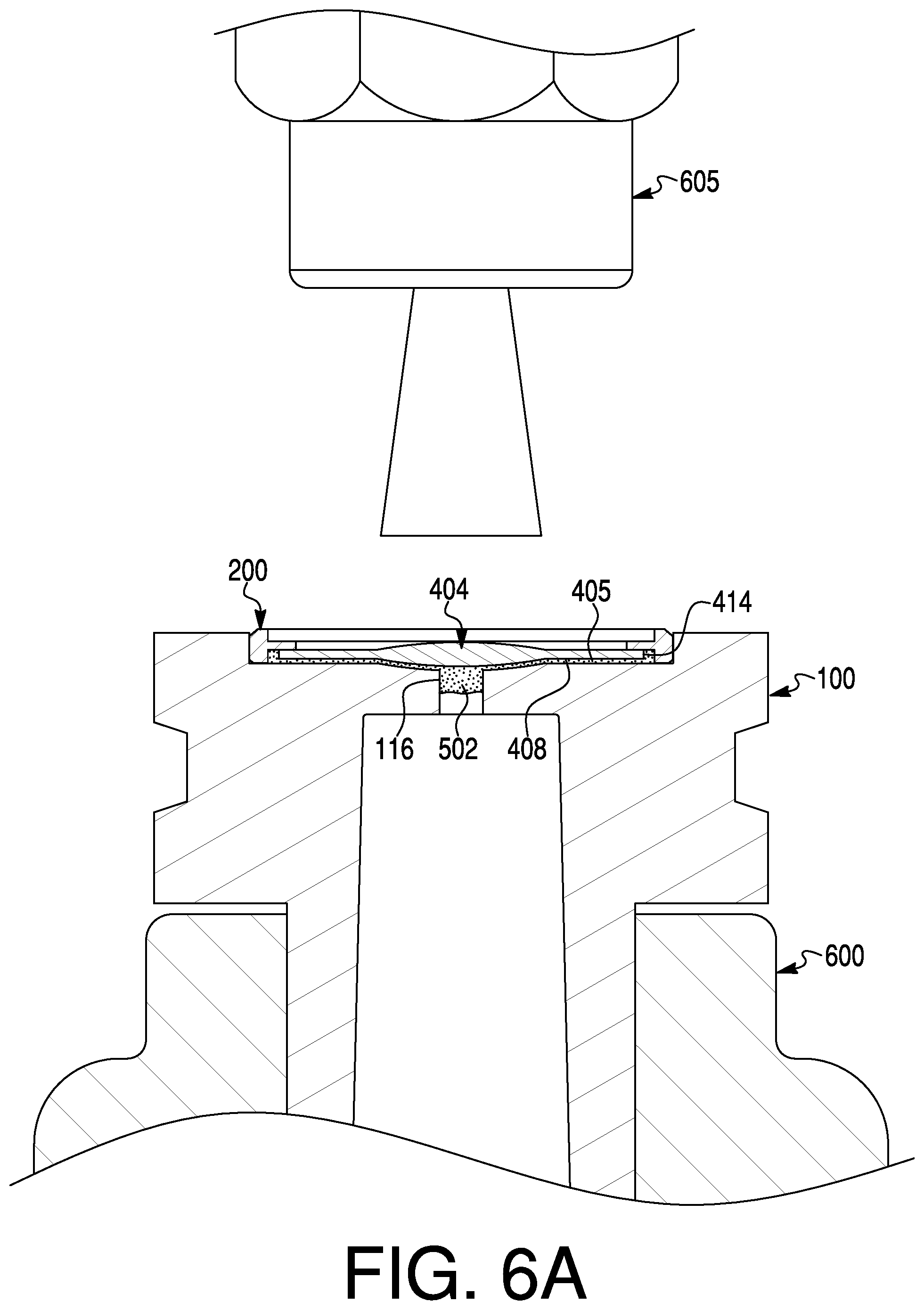 Patent US12103138 Figure 6 – Mandrel for holding a lens blank and method of making a lens using the same