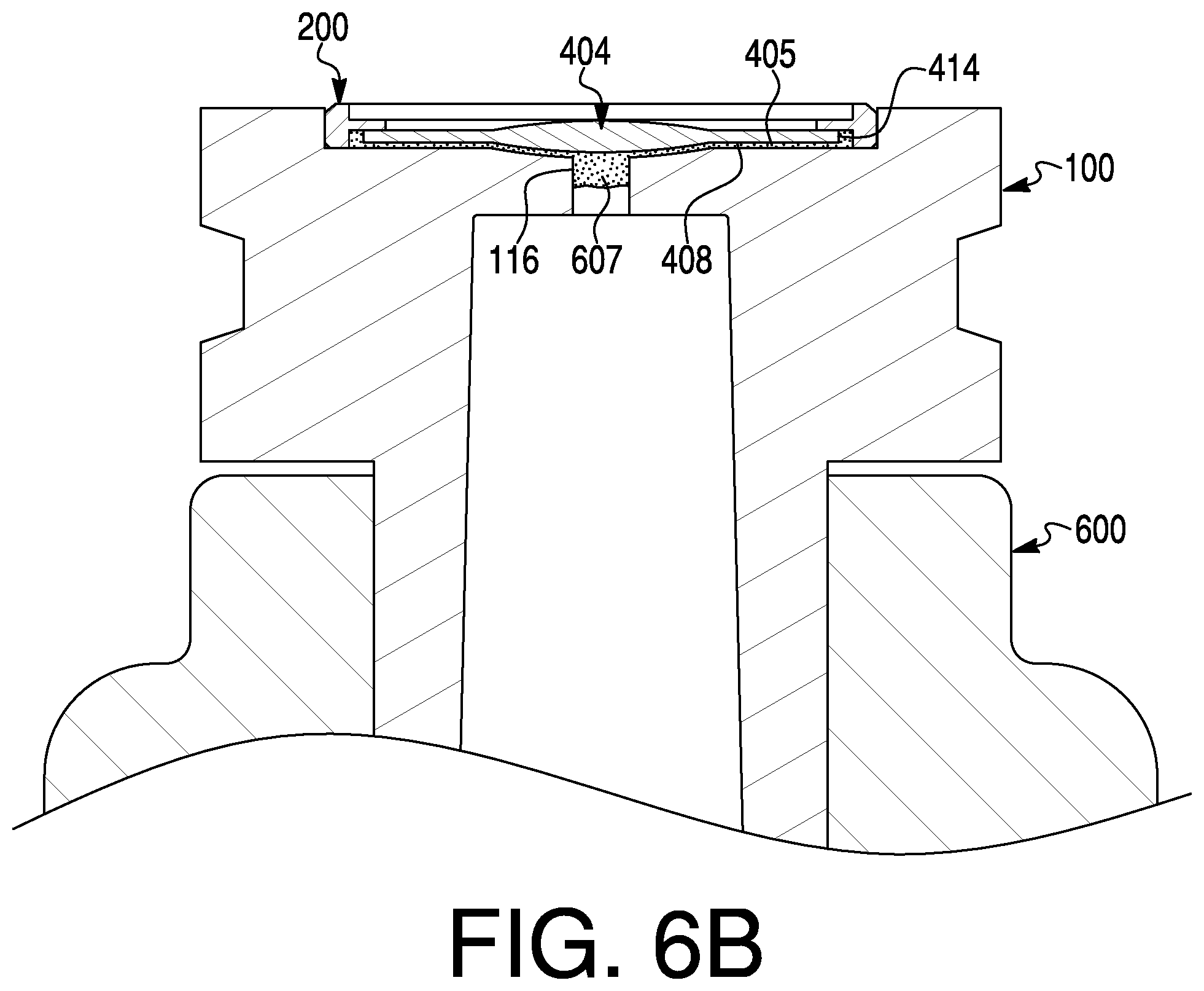 Patent US12103138 Figure 7 – Mandrel for holding a lens blank and method of making a lens using the same