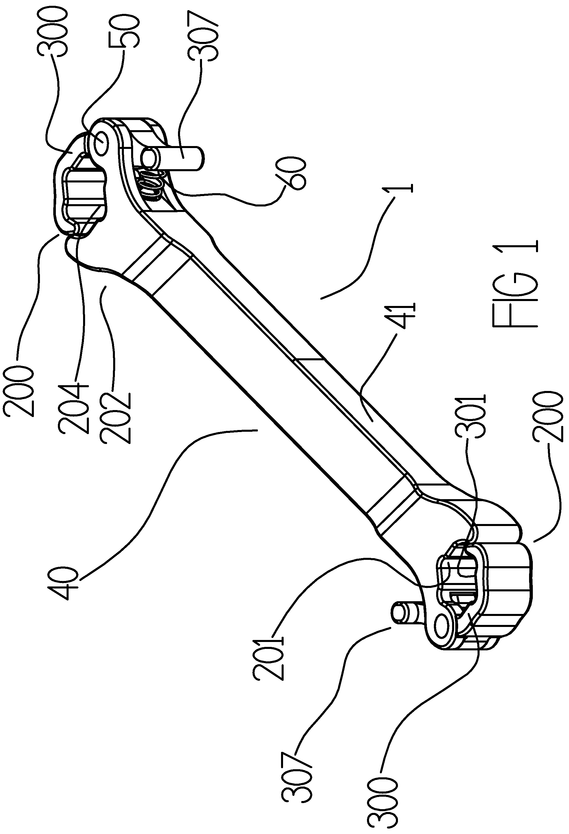 Patent US12103141 — Line wrench heads and line wrenches — Figure 1