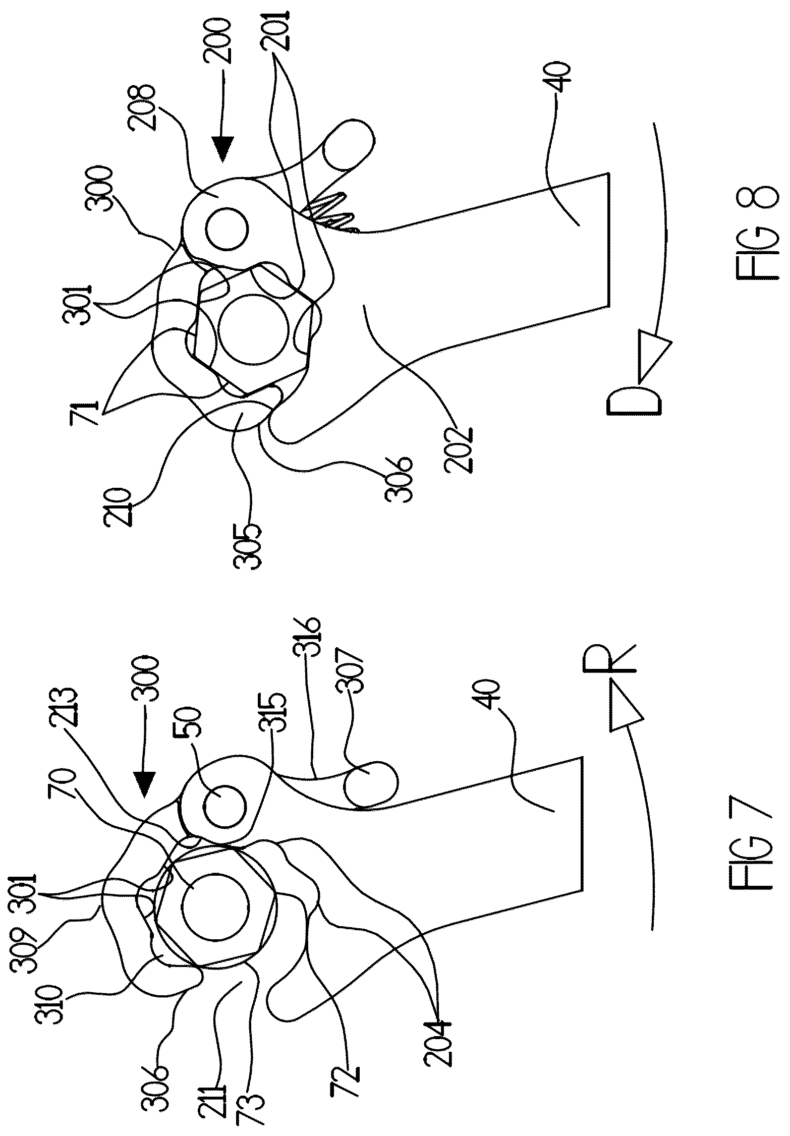 Patent US12103141 Figure 7 – Line wrench heads and line wrenches