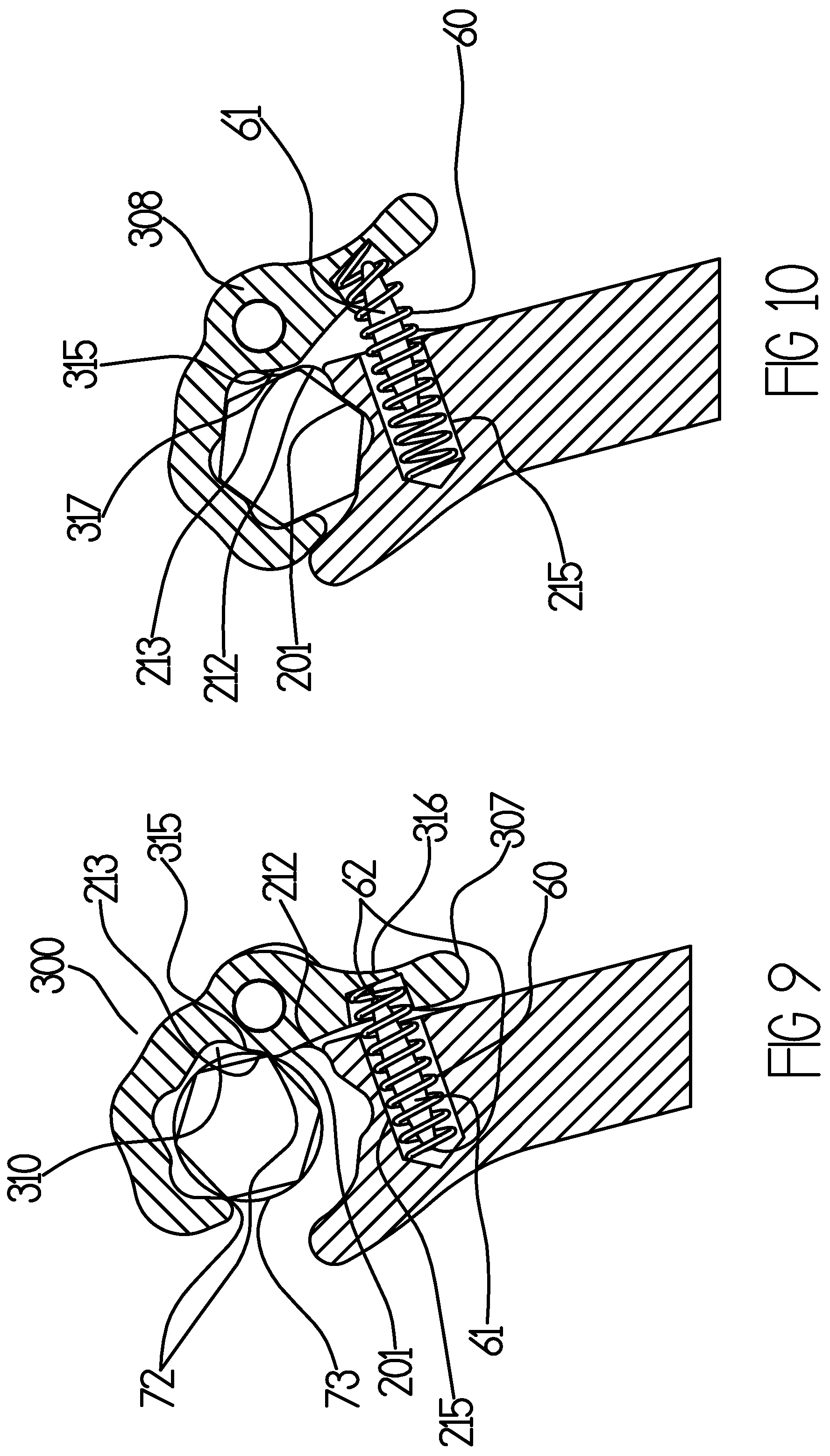 Patent US12103141 Figure 8 – Line wrench heads and line wrenches