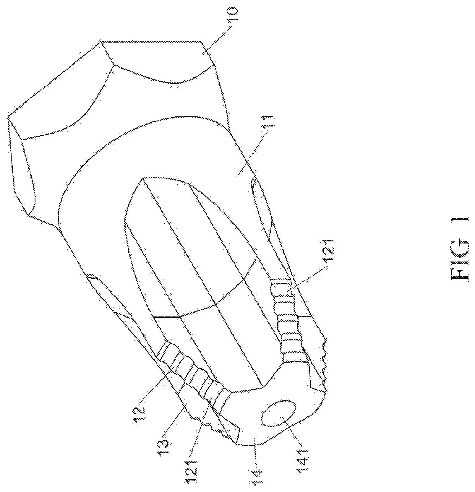 Patent US12103142 — Screwdriver tip structure — Figure 1
