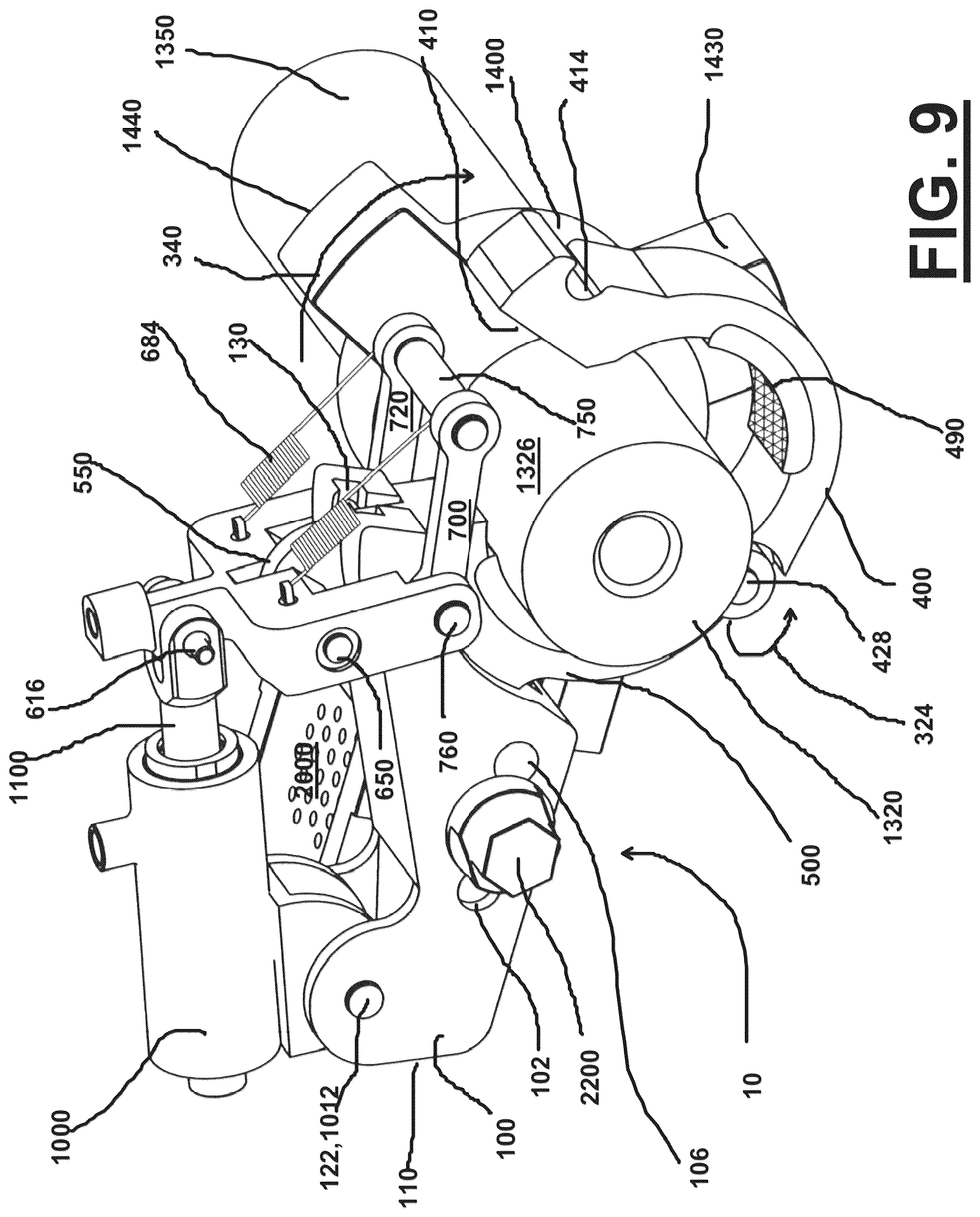 Patent US12103143 Figure 6 – Method for tightening or loosening with a squeezing clamp hammer union torque tool