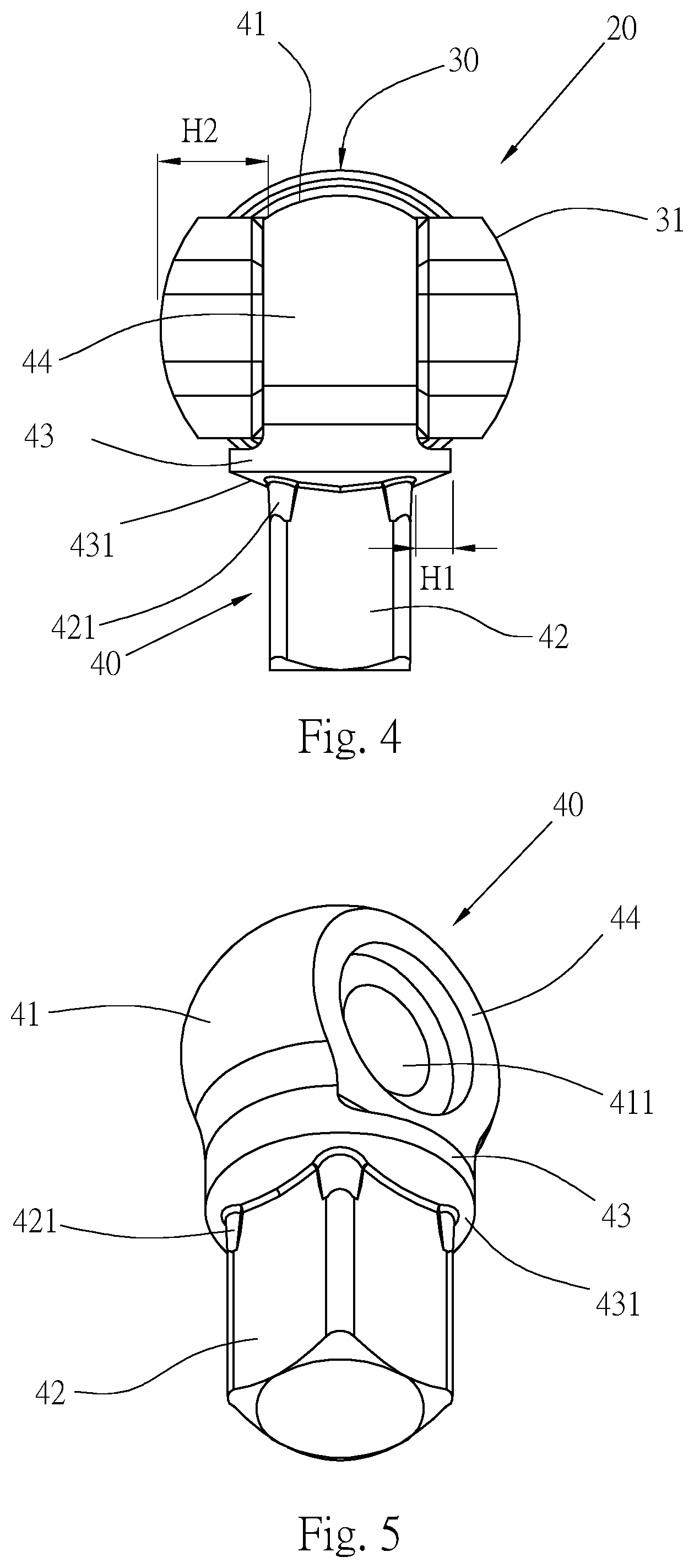 Patent US12103145 Figure 4 – Hand tool for enhancing strength of working head