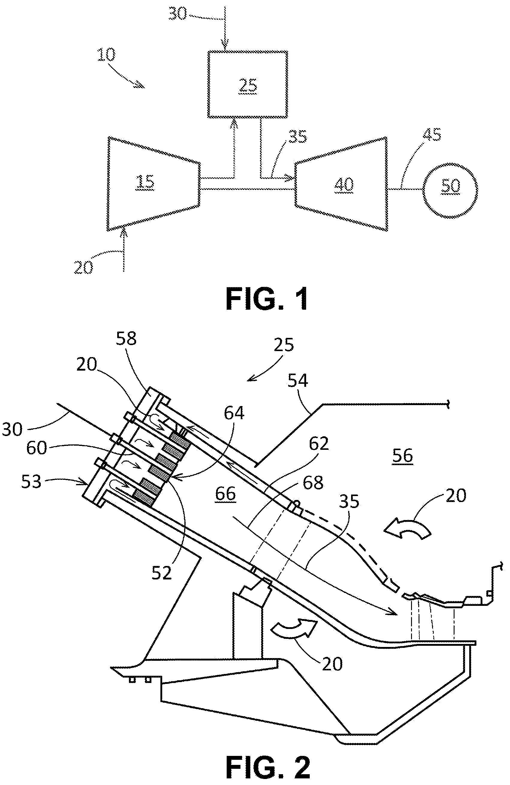 Patent US12103148 Figure 1 – Aft inner cap plate removal method and tooling for a combustor with micromixer tubes