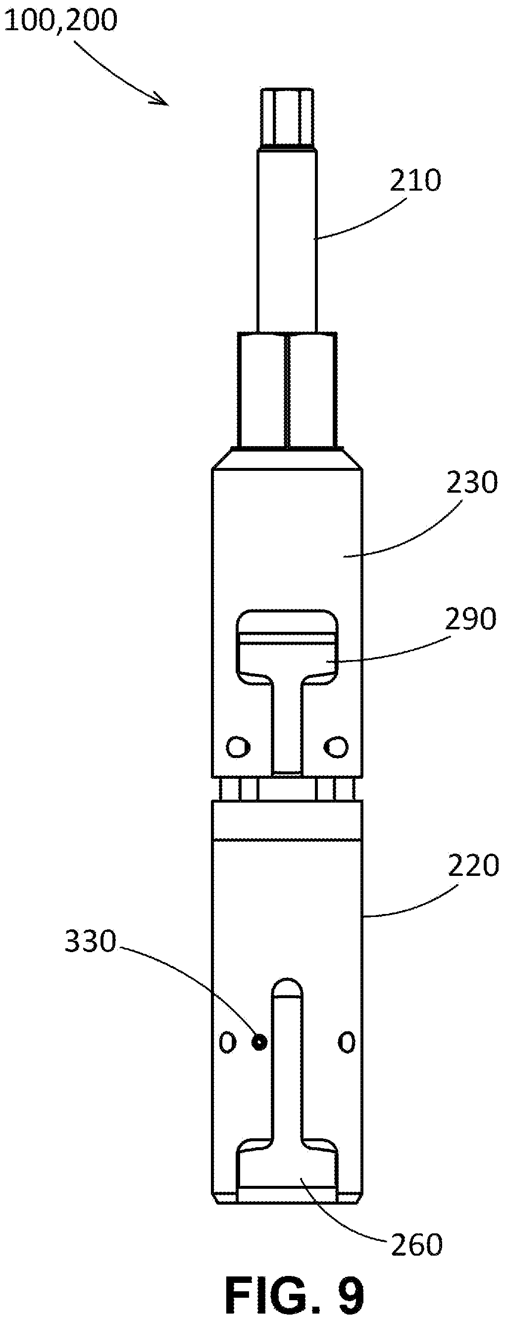 Patent US12103148 Figure 8 – Aft inner cap plate removal method and tooling for a combustor with micromixer tubes
