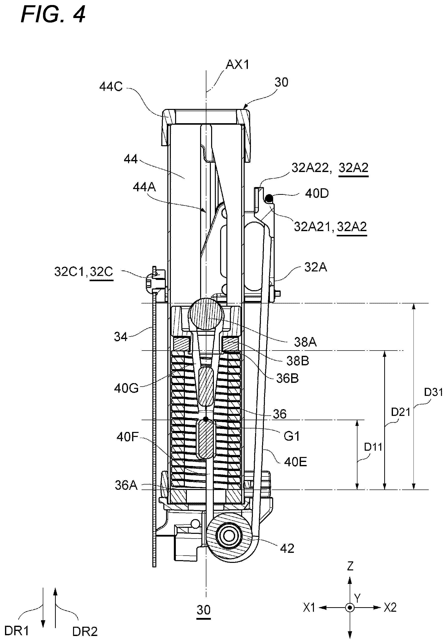 Patent US12103150 Figure 4 – Driving tool
