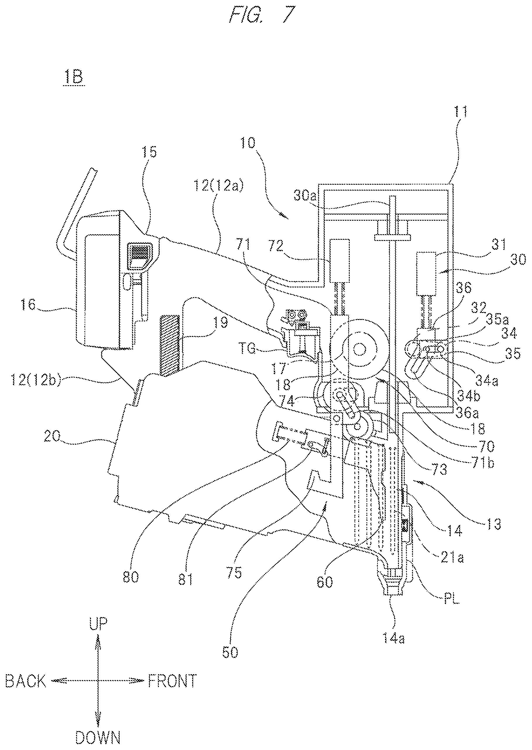 Patent US12103151 Figure 7 – Driving device
