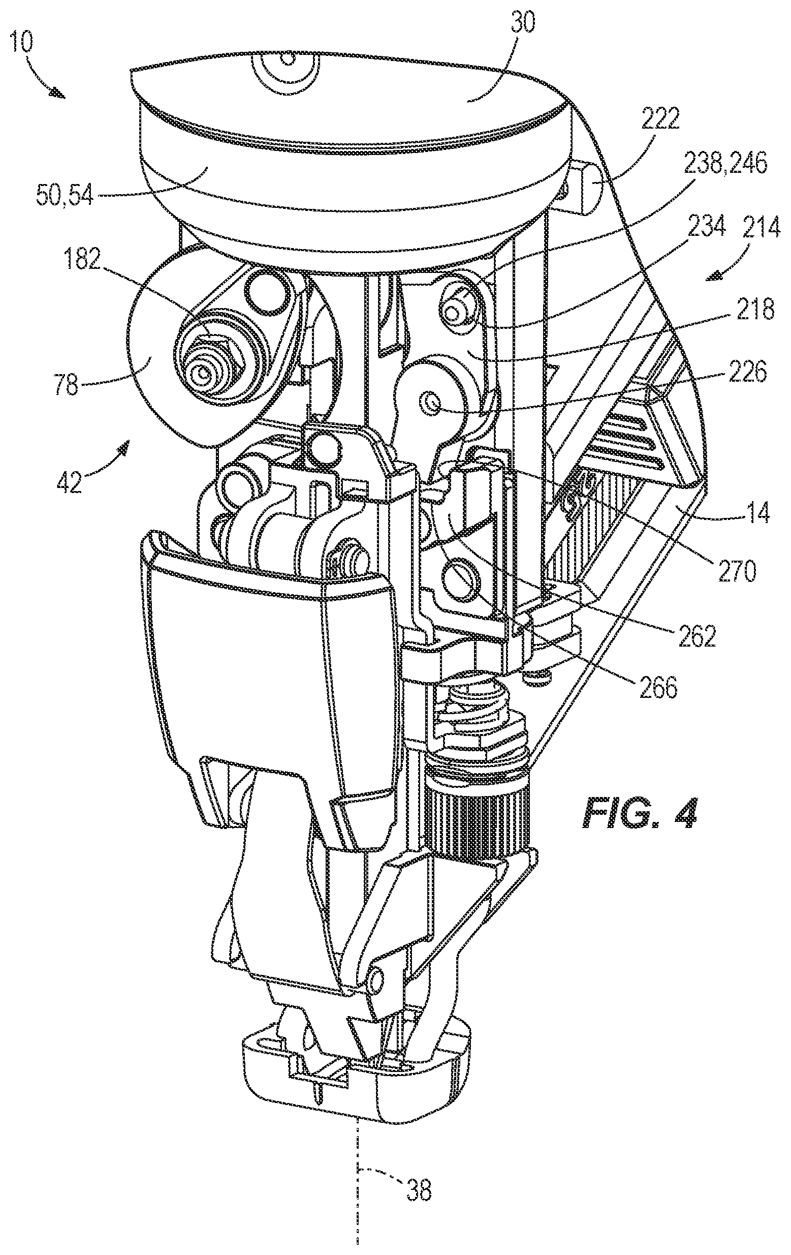Patent US12103152 Figure 4 – Gas spring-powered fastener driver