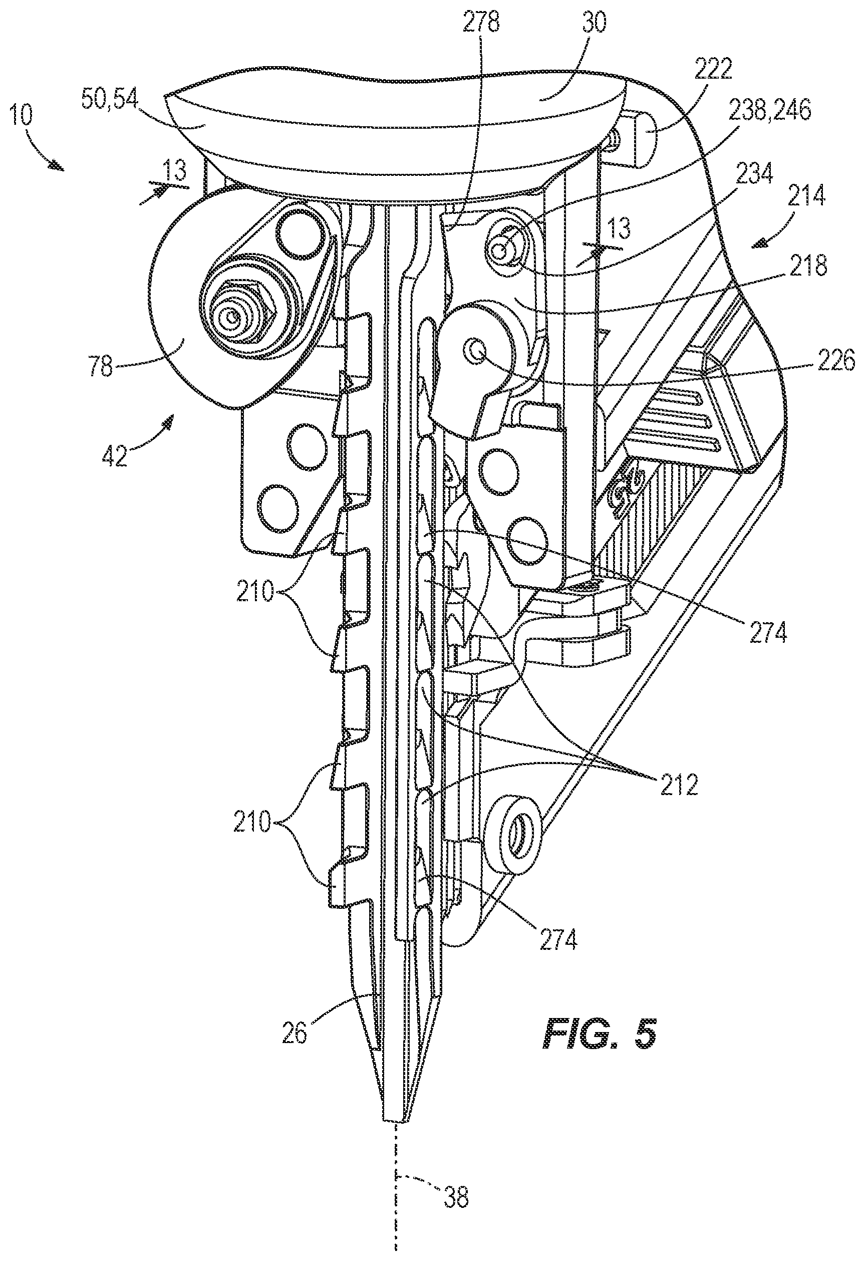 Patent US12103152 Figure 5 – Gas spring-powered fastener driver