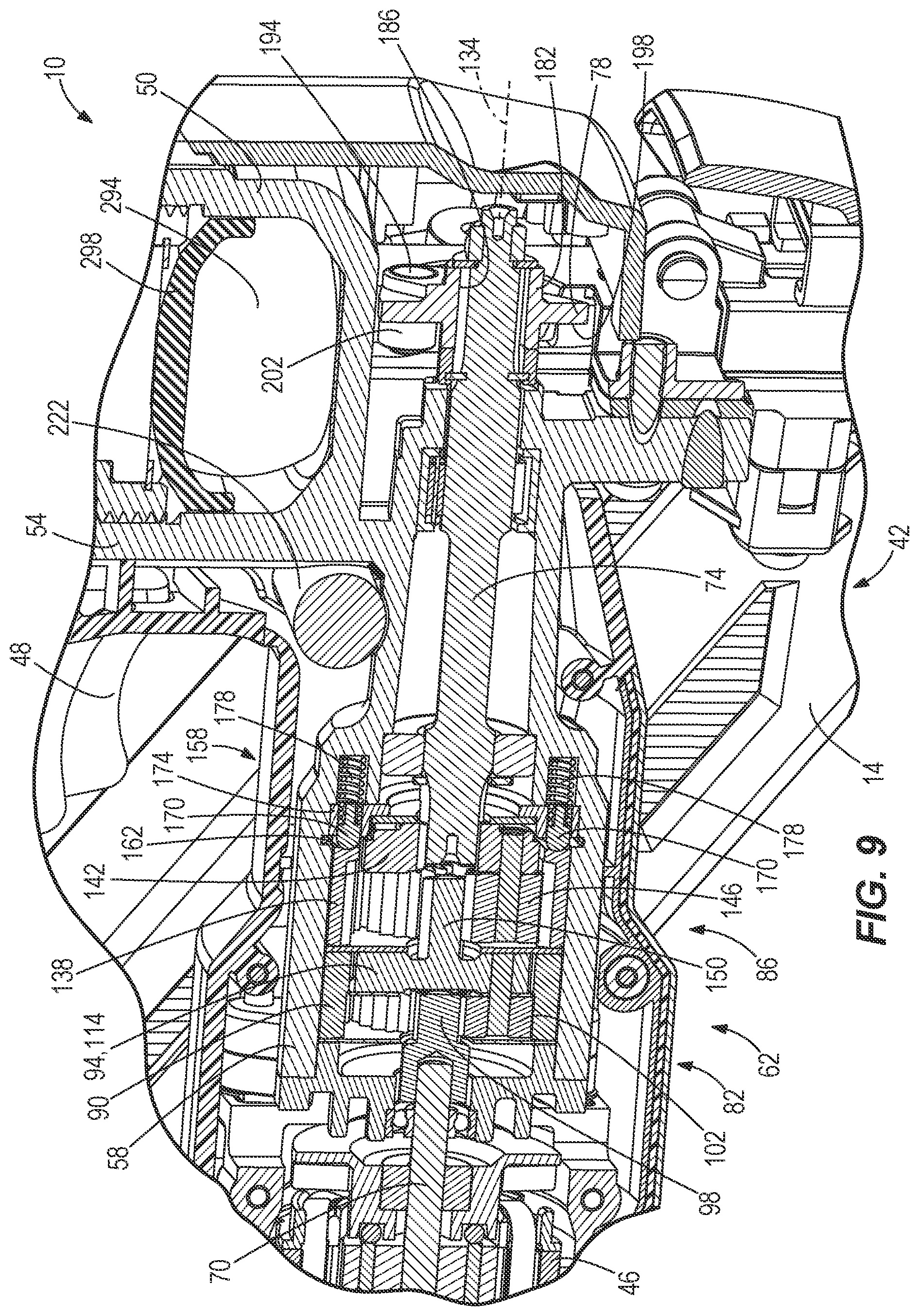 Patent US12103152 Figure 9 – Gas spring-powered fastener driver