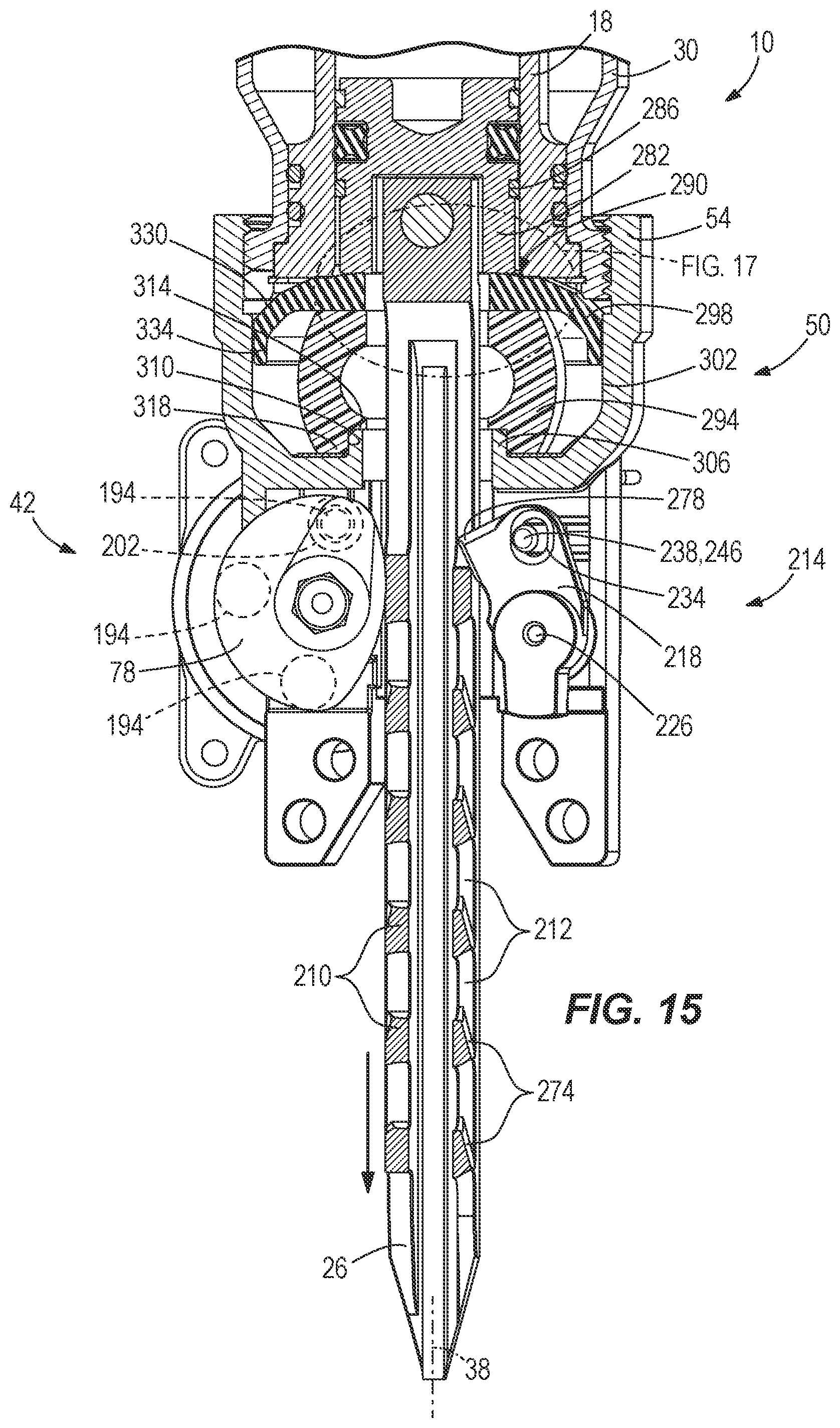 Patent US12103152 Figure 14 – Gas spring-powered fastener driver