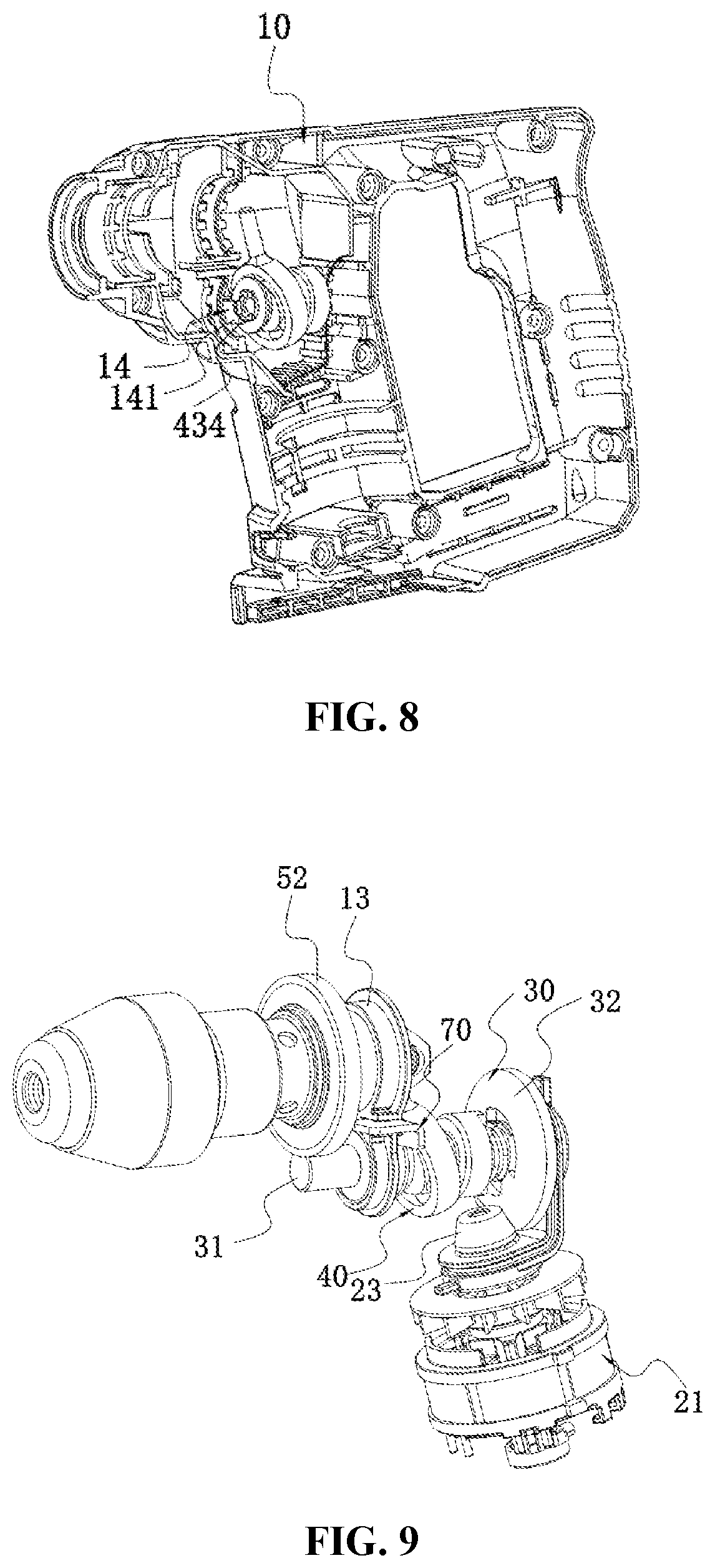 Patent US12103155 Figure 6 – Electric hammer