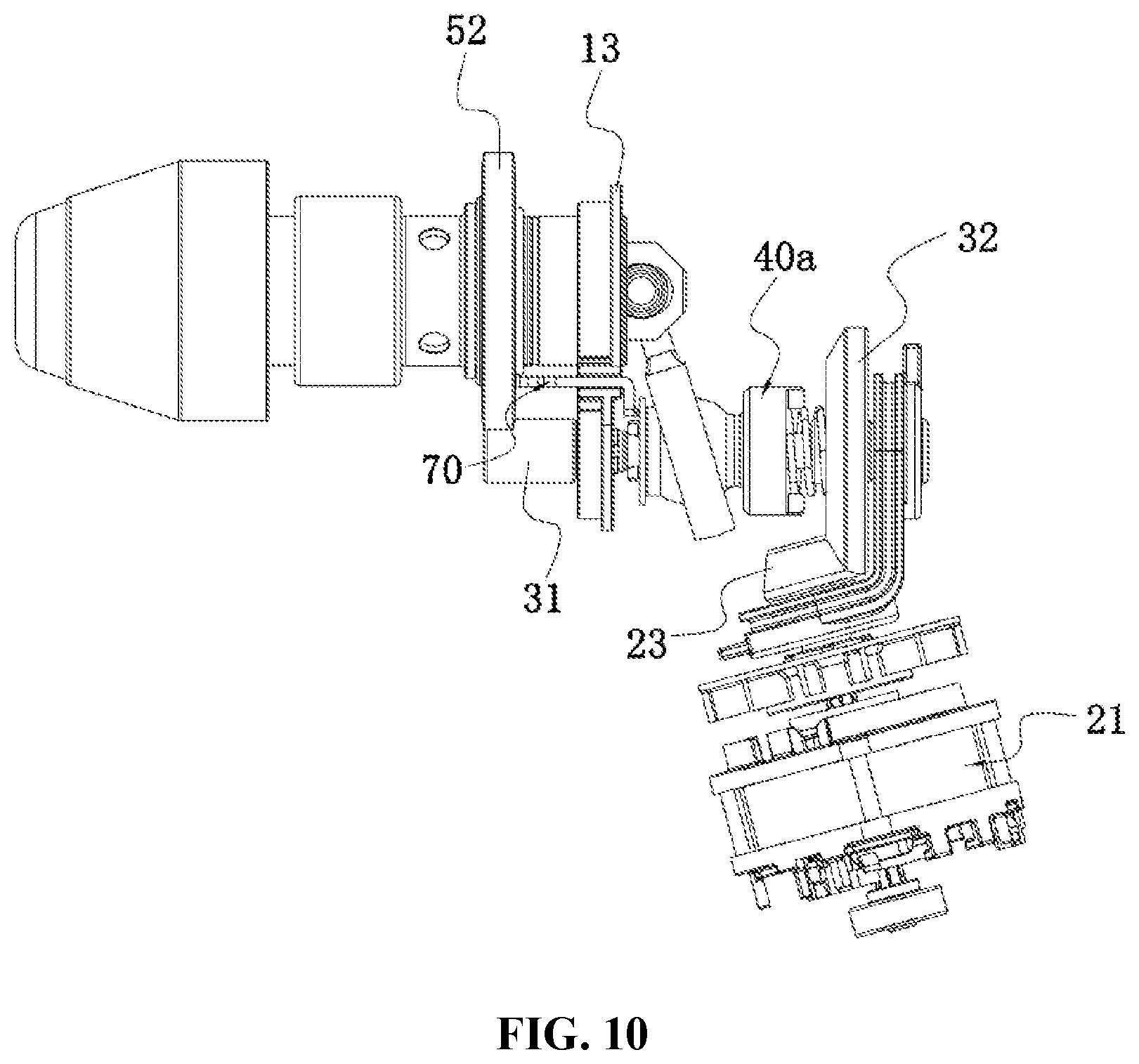 Patent US12103155 Figure 7 – Electric hammer