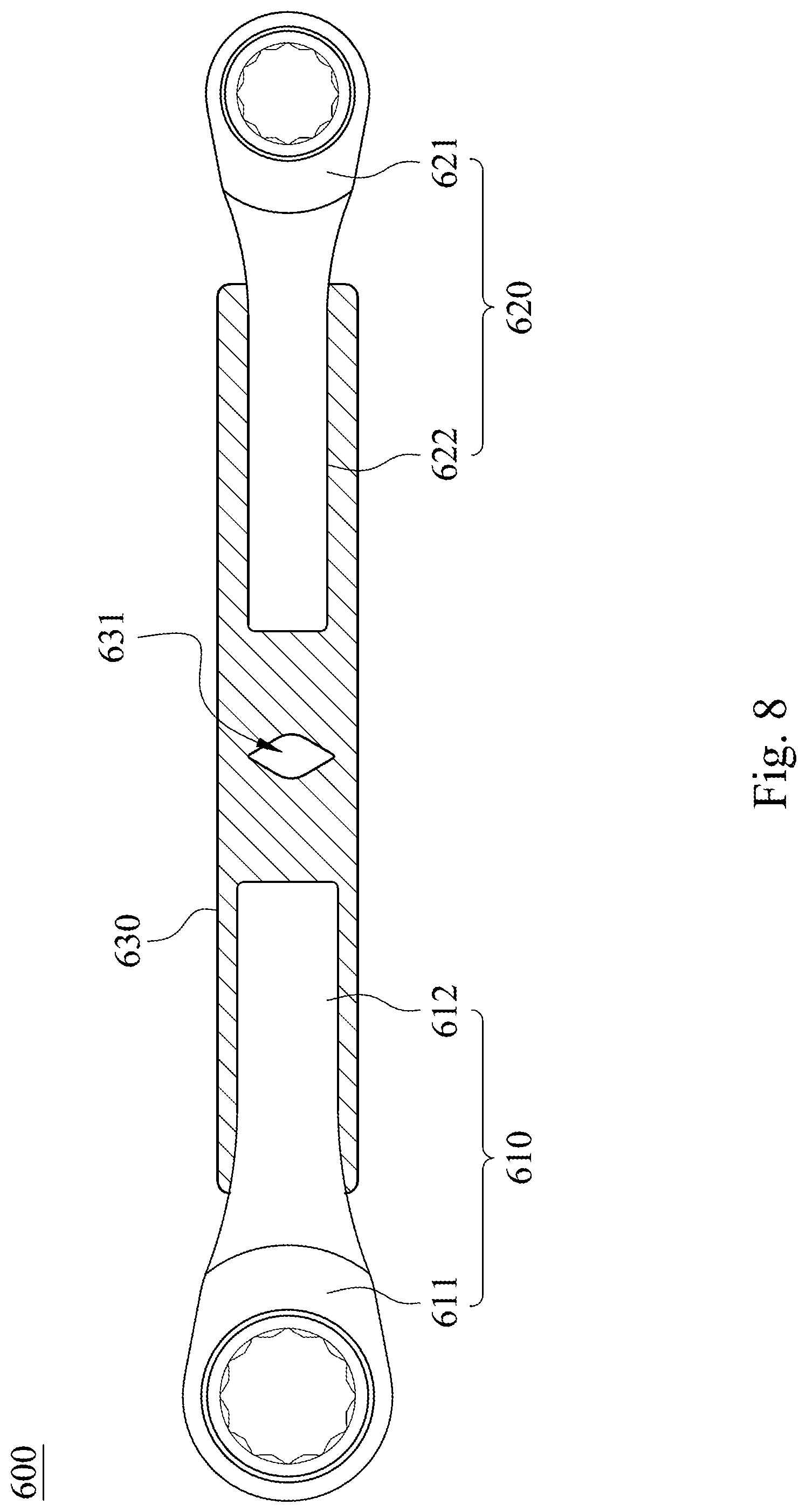 Patent US12103157 Figure 6 – Hand tool